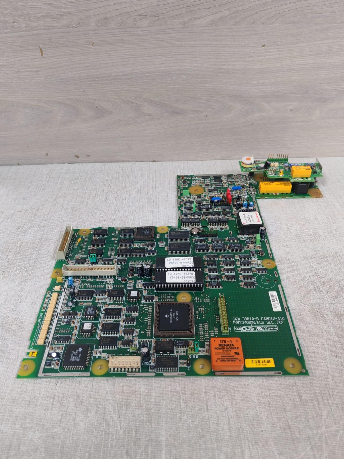 S&W 39010-G, 39055-C S&W 39010-G PROCESSOR WITH 39055-C CABLE SENSE CIRCUIT BOARD 8