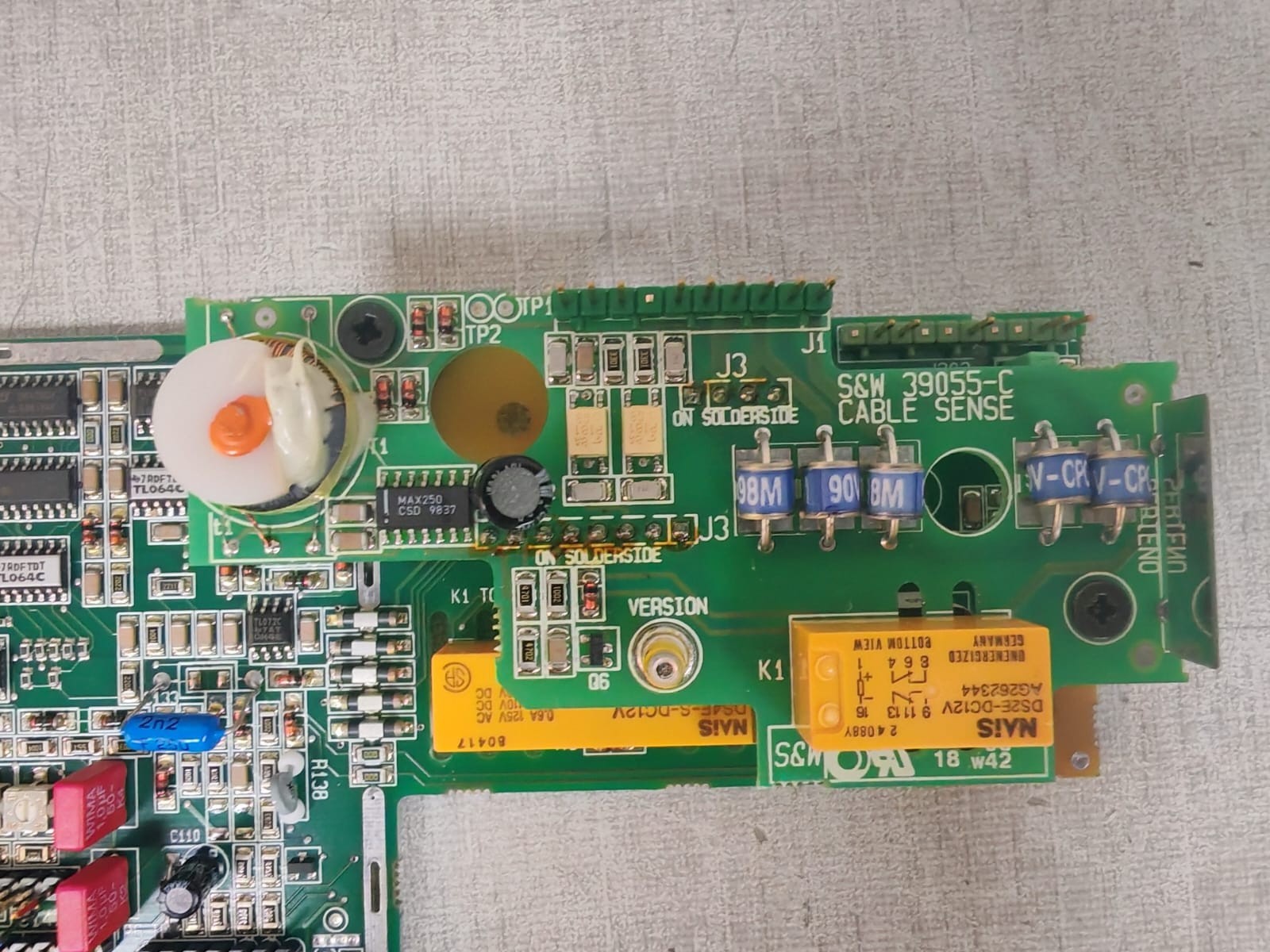 S&W 39010-G, 39055-C S&W 39010-G PROCESSOR WITH 39055-C CABLE SENSE CIRCUIT BOARD 10