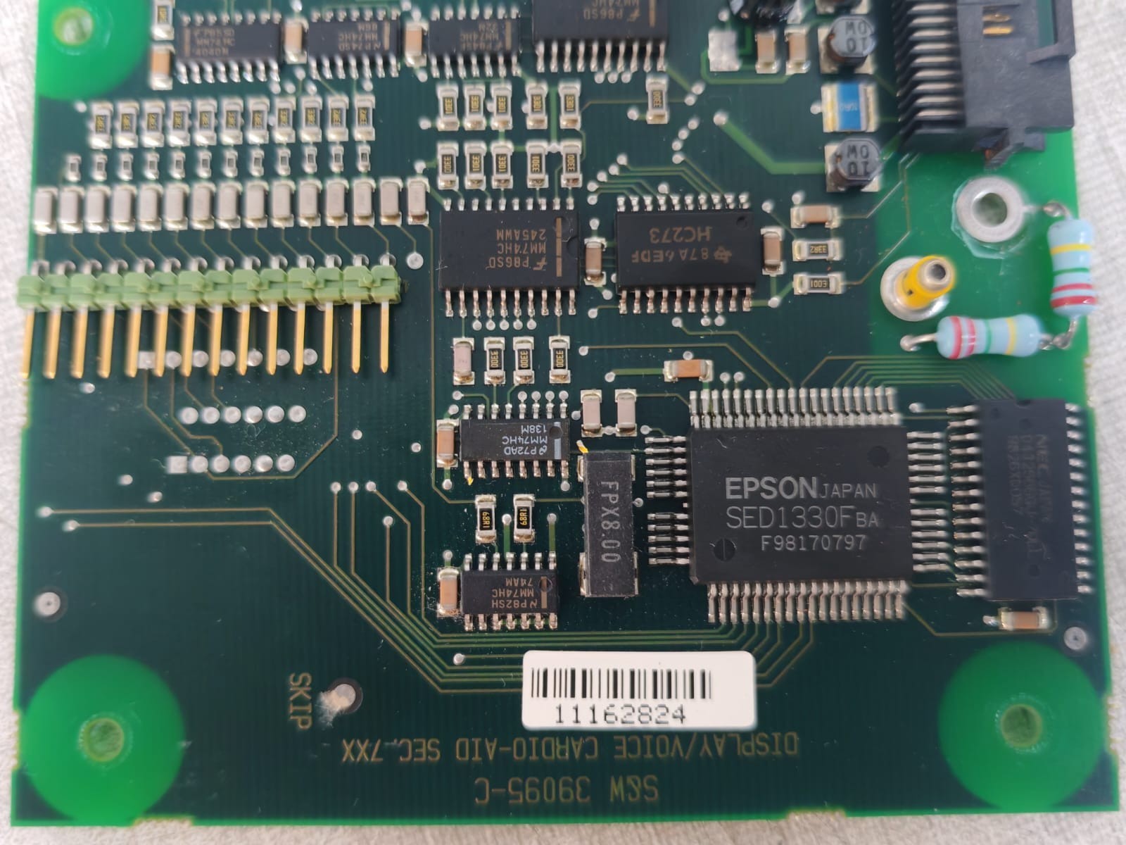 S&W 39095-C S&W 39095-C DISPLAY / VOICE Printed Circuit Board 2