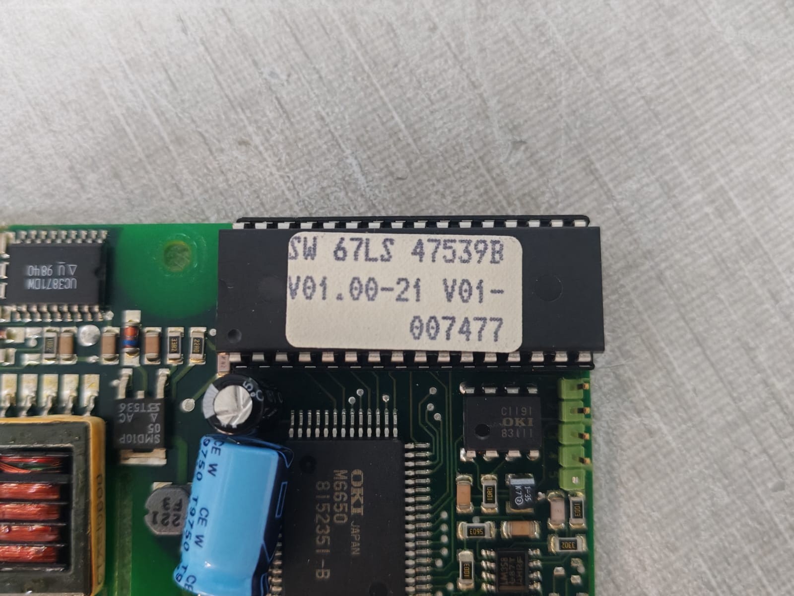 S&W 39095-C S&W 39095-C DISPLAY / VOICE Printed Circuit Board 6