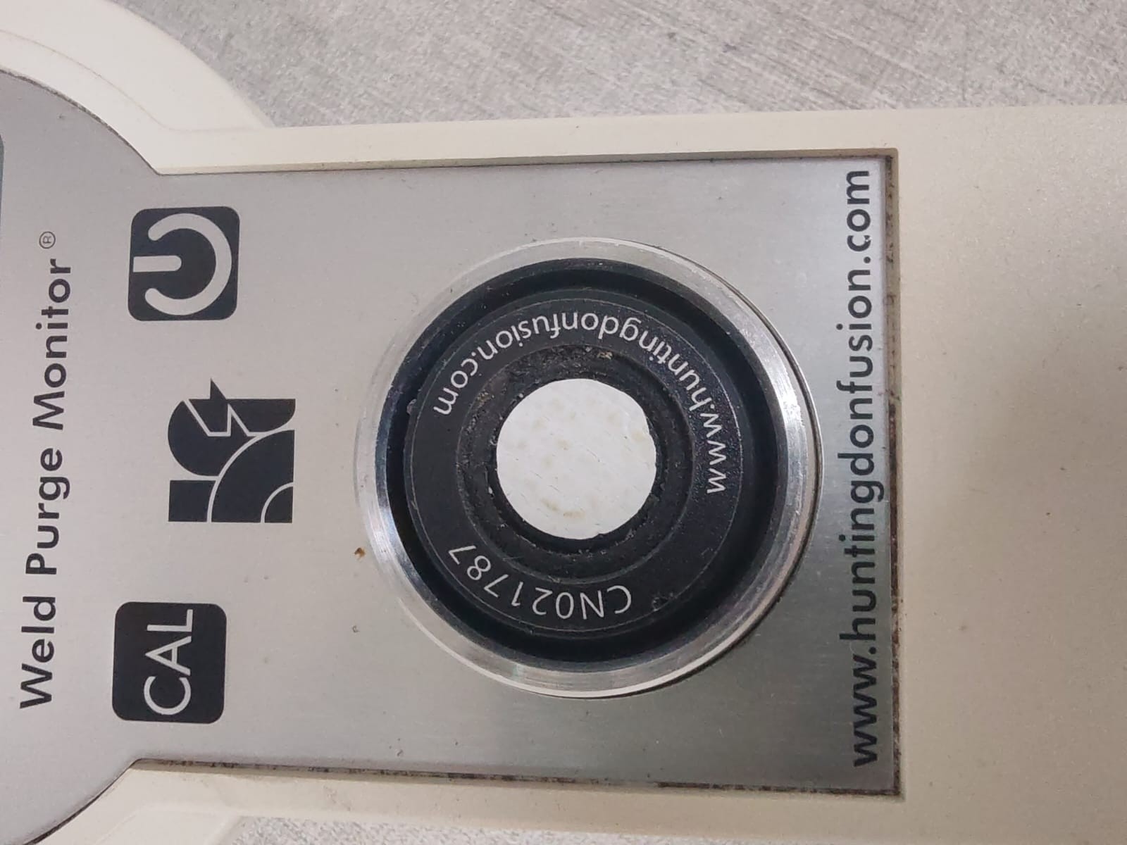 HUNTINGDON FUSION PURGEYE 100 HUNTINGDON FUSION PURGEYE 100 WELD PURGE MONITOR -W/O ANY ACCS 3