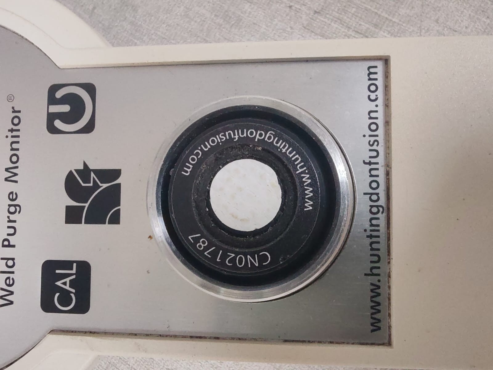 HUNTINGDON FUSION PURGEYE 100 HUNTINGDON FUSION PURGEYE 100 WELD PURGE MONITOR -W/O ANY ACCS 6
