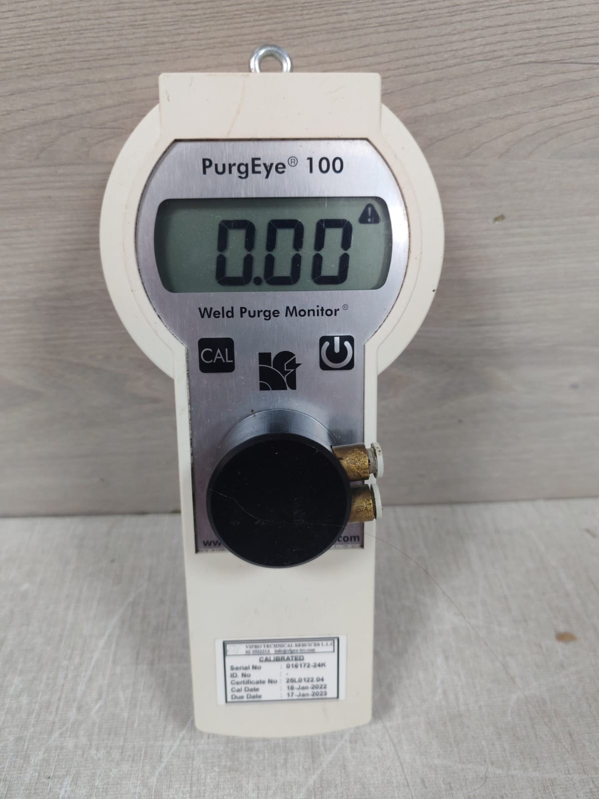 HUNTINGDON FUSION PURGEYE 100 HUNTINGDON FUSION PURGEYE 100 WELD PURGE MONITOR -W/O ANY ACCS 8