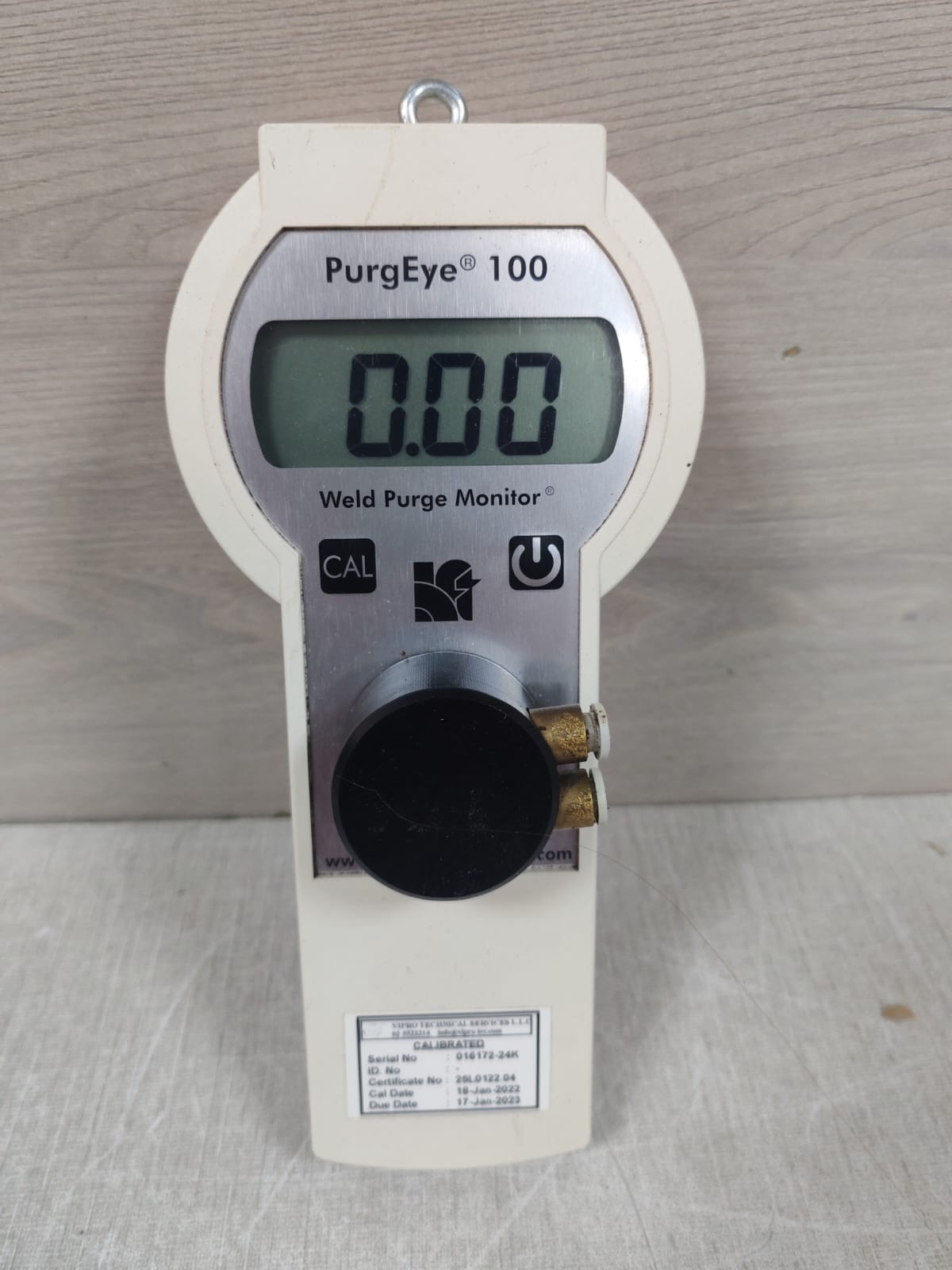 HUNTINGDON FUSION PURGEYE 100 WELD PURGE MONITOR -W/O ANY ACCS