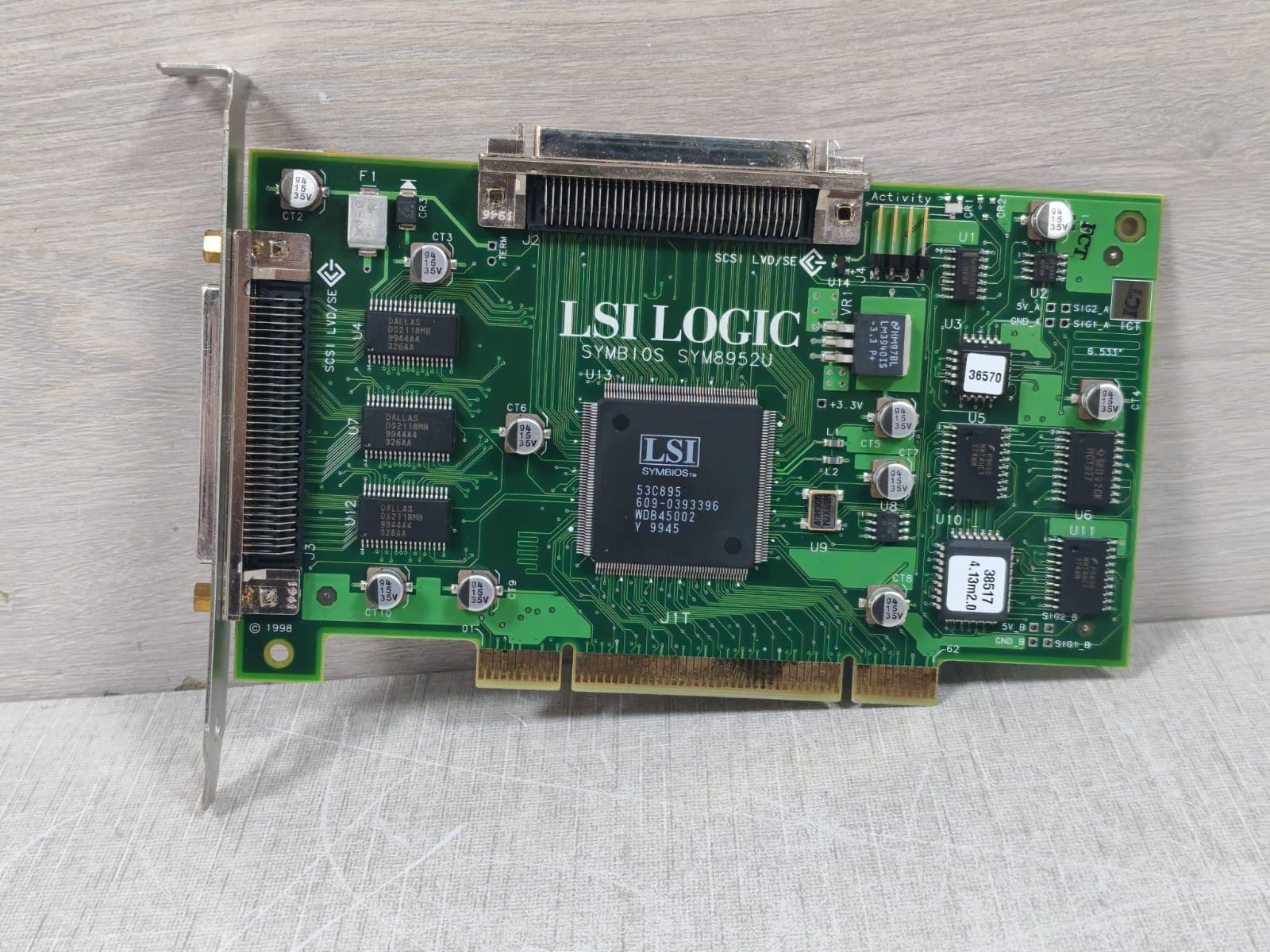 LSI LOGIC SYMBIOS SN-KXPCA-AX REV.A01 LSI LOGIC SYMBIOS SYM8952U P/N SN-KXPCA-AX REV.A01 CIRCUIT BOARD 5