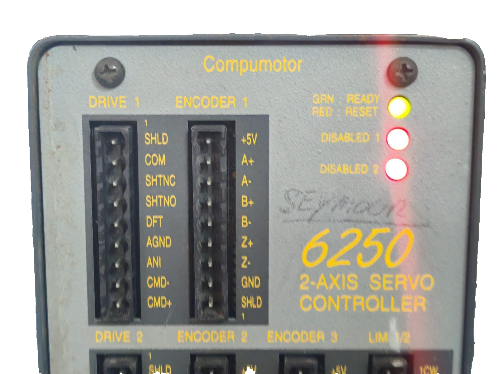 Parker 6250 PARKER COMPUMOTOR 6250 2-AXIS SERVO CONTROLLER 120-240V 3