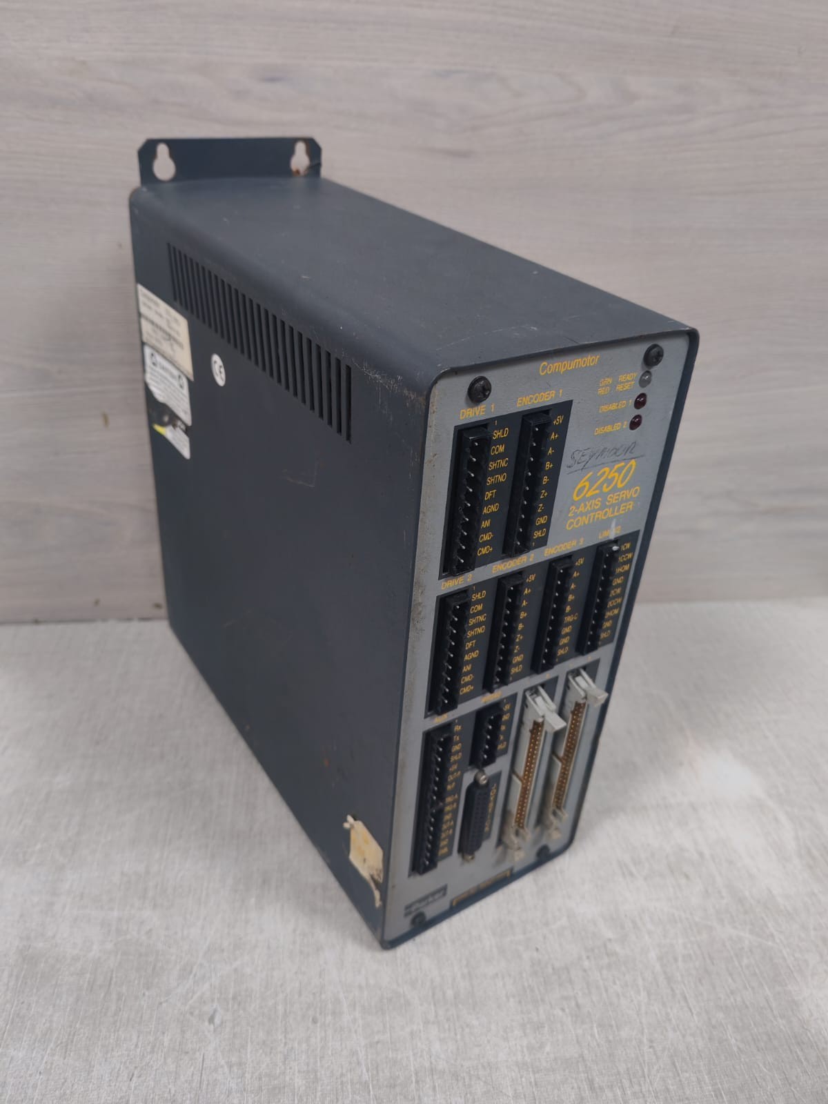 Parker 6250 PARKER COMPUMOTOR 6250 2-AXIS SERVO CONTROLLER 120-240V 7