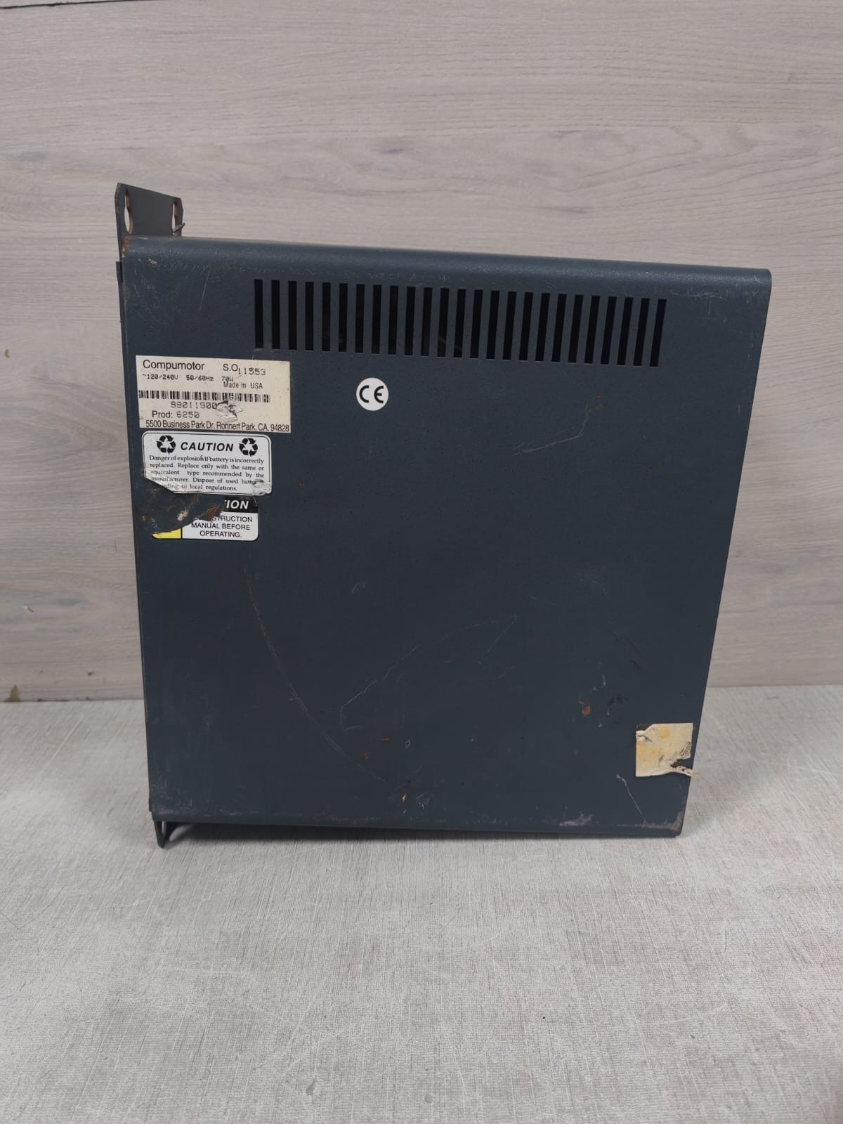 Parker 6250 PARKER COMPUMOTOR 6250 2-AXIS SERVO CONTROLLER 120-240V 10