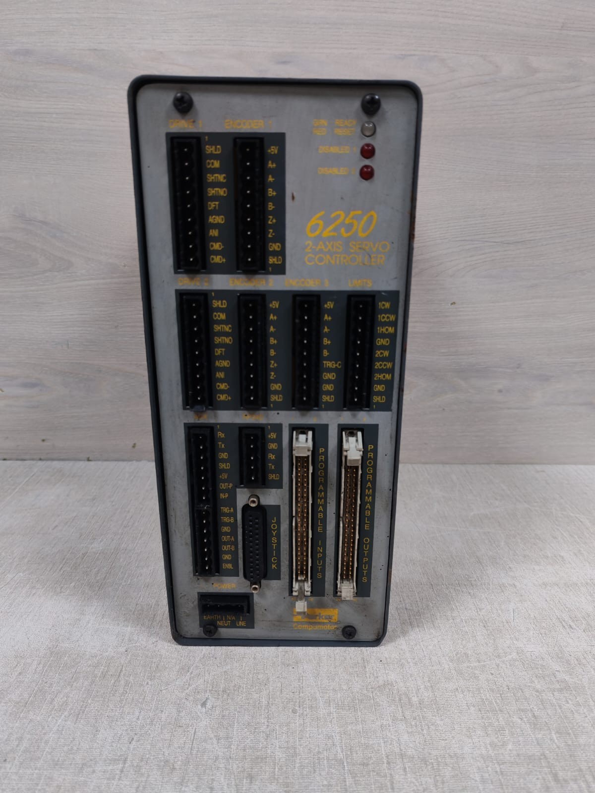 Parker PARKER 6250 PARKER 6250 COMPUMOTOR 2-AXIS SERVO CONTROLLER 120-240V 5