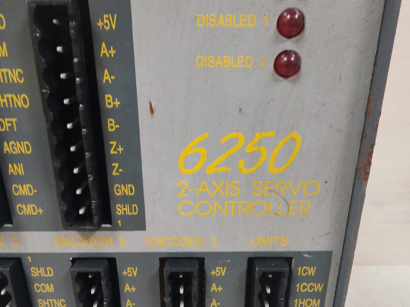 Parker PARKER 6250 PARKER 6250 COMPUMOTOR 2-AXIS SERVO CONTROLLER 120-240V 7