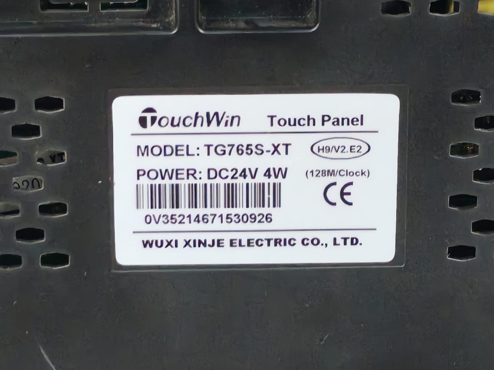 Xinje TG765S-XT XINJE TouchWin TG765S-XT Touch Panel H9/V2.E2 2