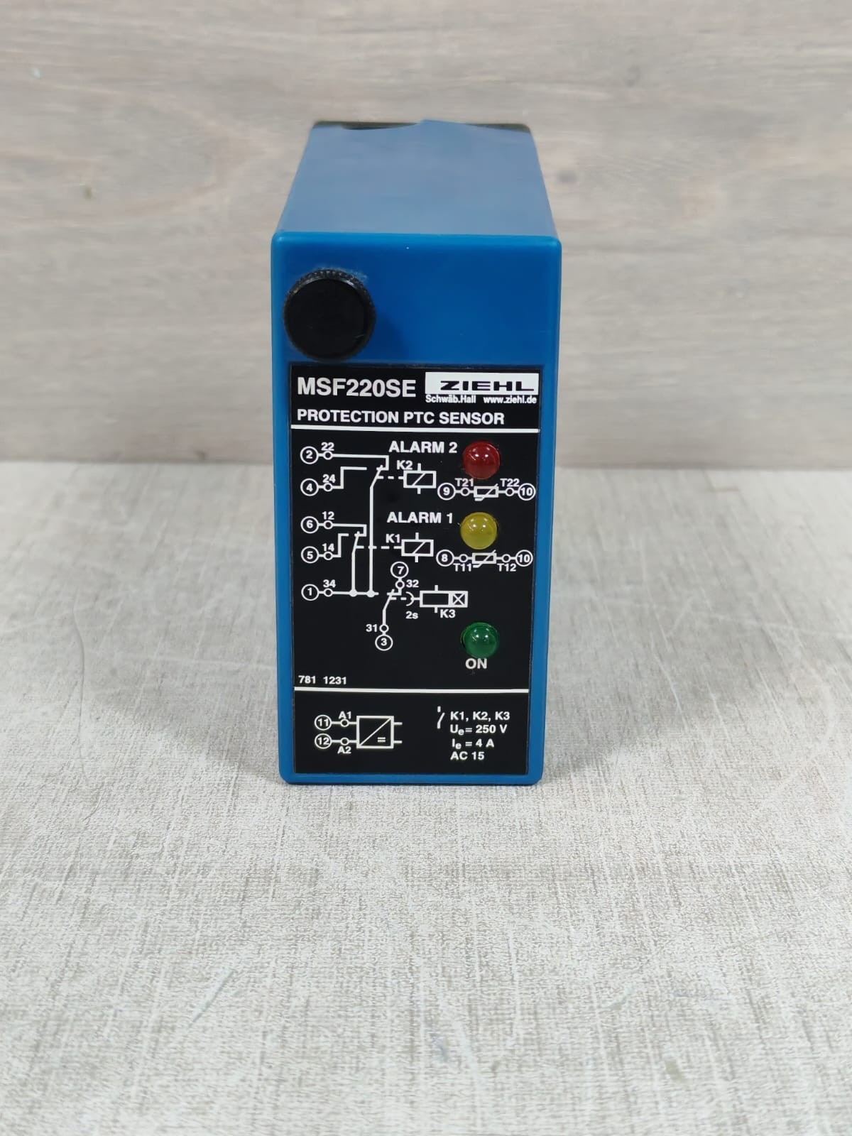 ZEIHL MSF200SE ZEIHL MSF200SE PROTECTION PTC SENSOR 4