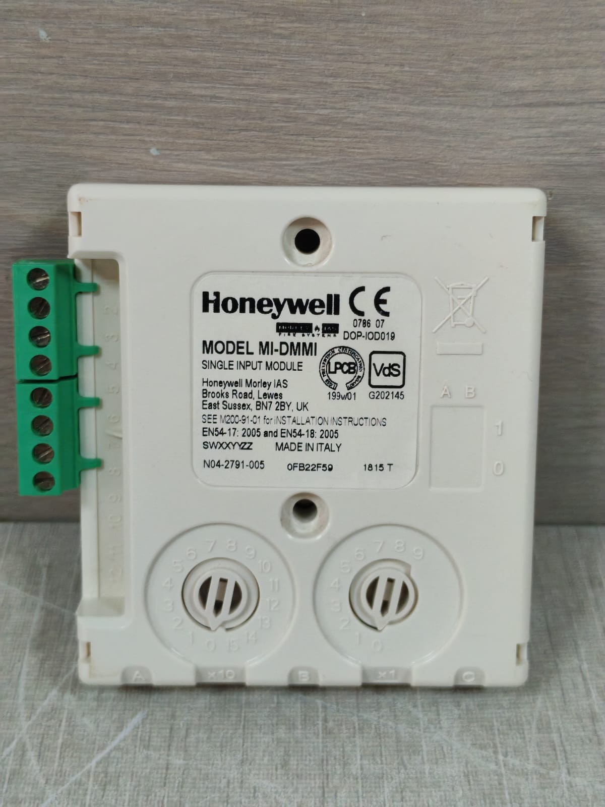 Honeywell MI-DMMI HONEYWELL MI-DMMI SINGLE INPUT MODULE 2