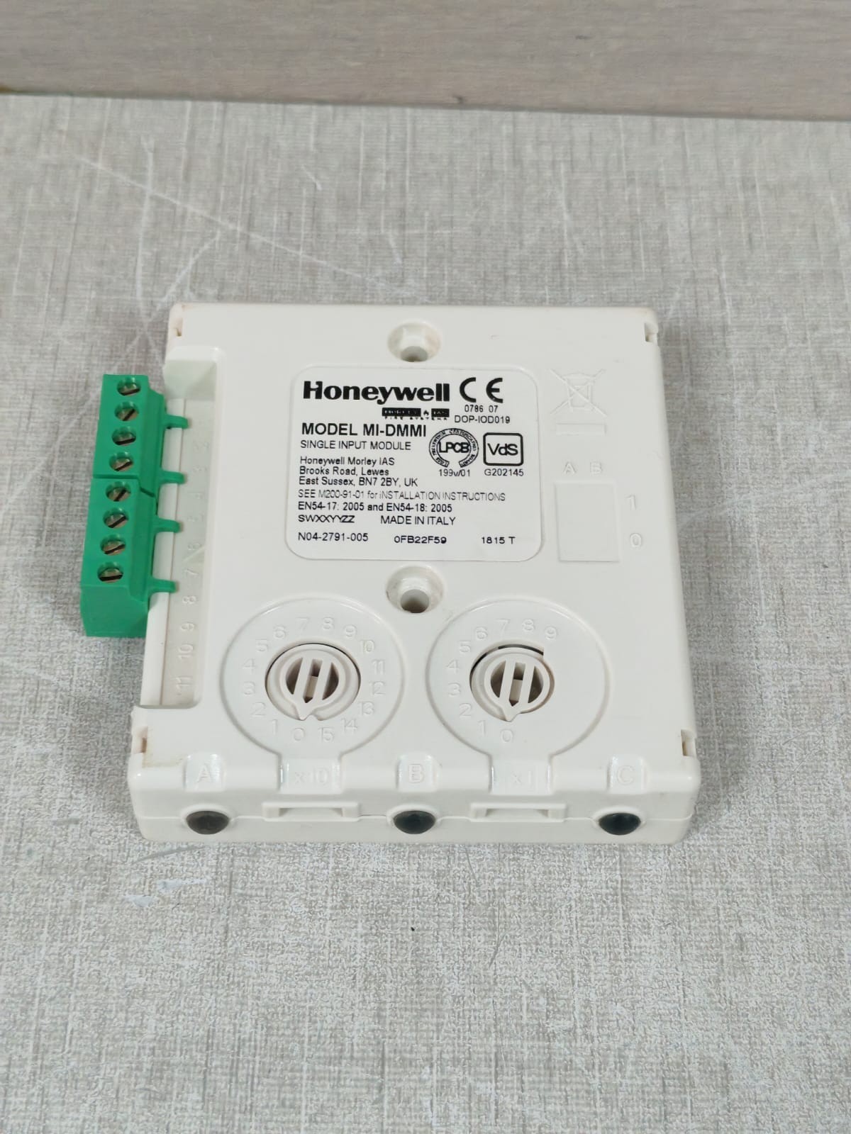 Honeywell MI-DMMI HONEYWELL MI-DMMI SINGLE INPUT MODULE 3