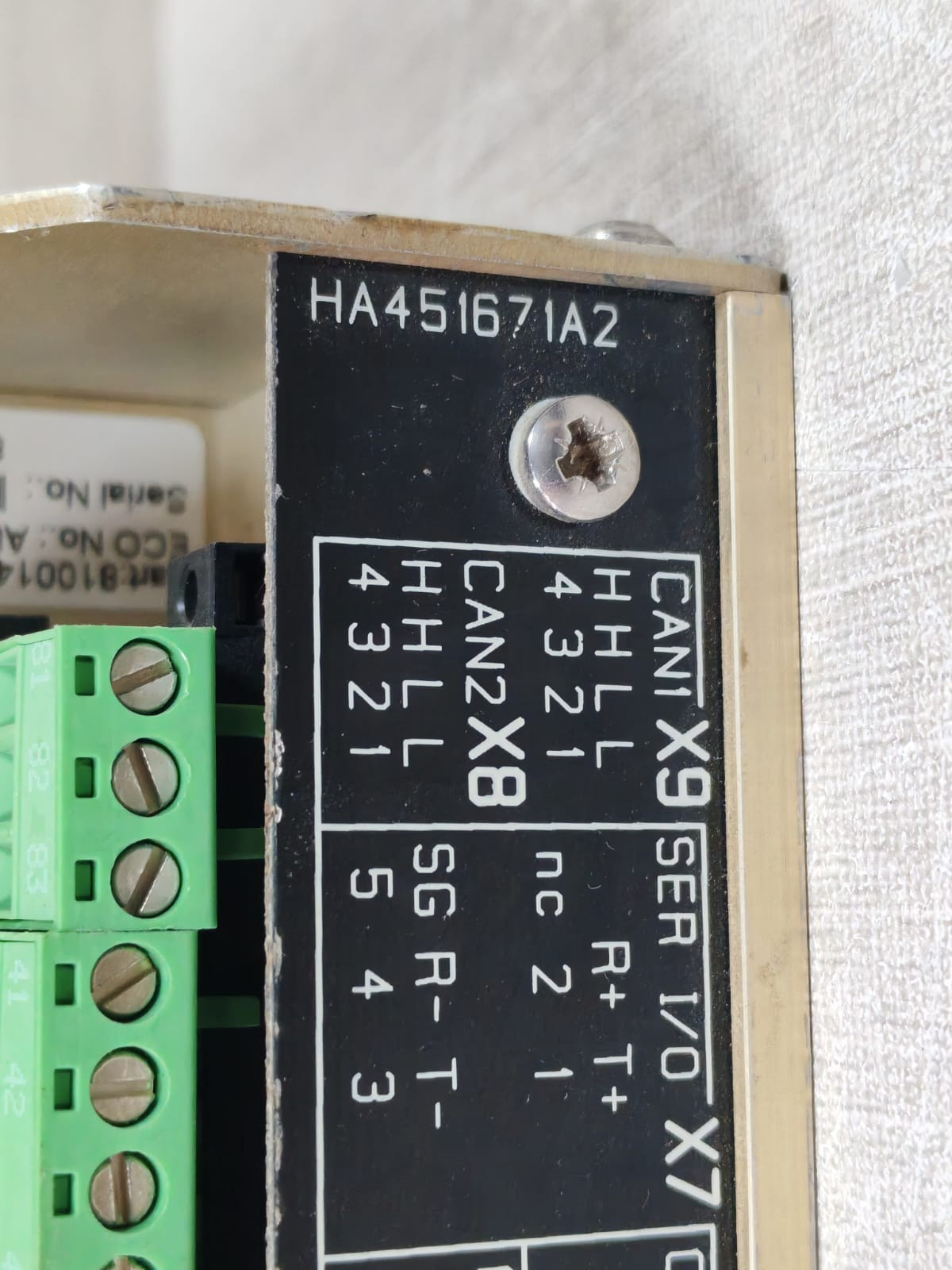 Kongsberg 8100148 Kongsberg Maritime RAi-16 HA451671A2 Analog Input Module 8100148 Rev.E 2