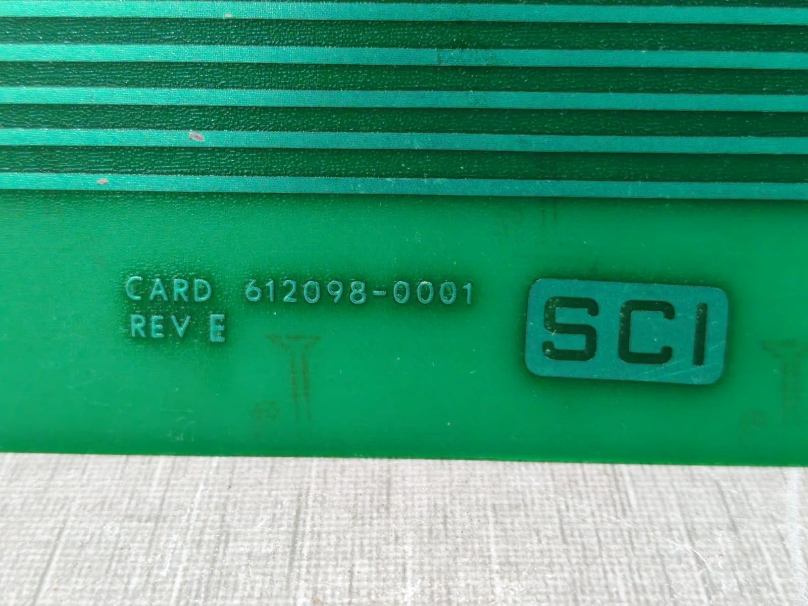 SCI 611098-00 / 612098-0001 SCI 611098-00 / 612098-0001 REV. E ASSY PCB 5