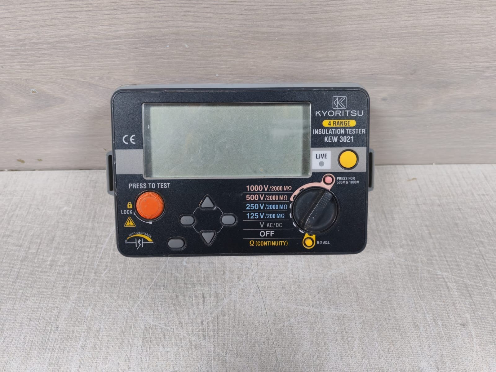 Kyoritsu KEW-3021 KYORITSU 4 RANGE KEW 3021 INSULATION TESTER 2