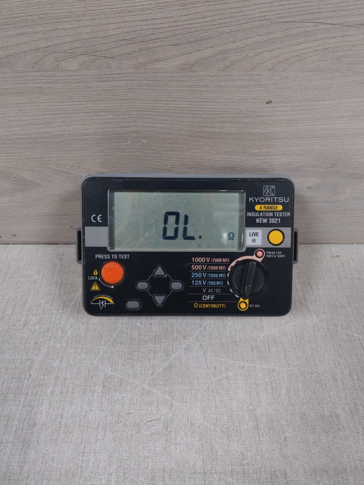 Kyoritsu KEW-3021 KYORITSU 4 RANGE KEW 3021 INSULATION TESTER 3