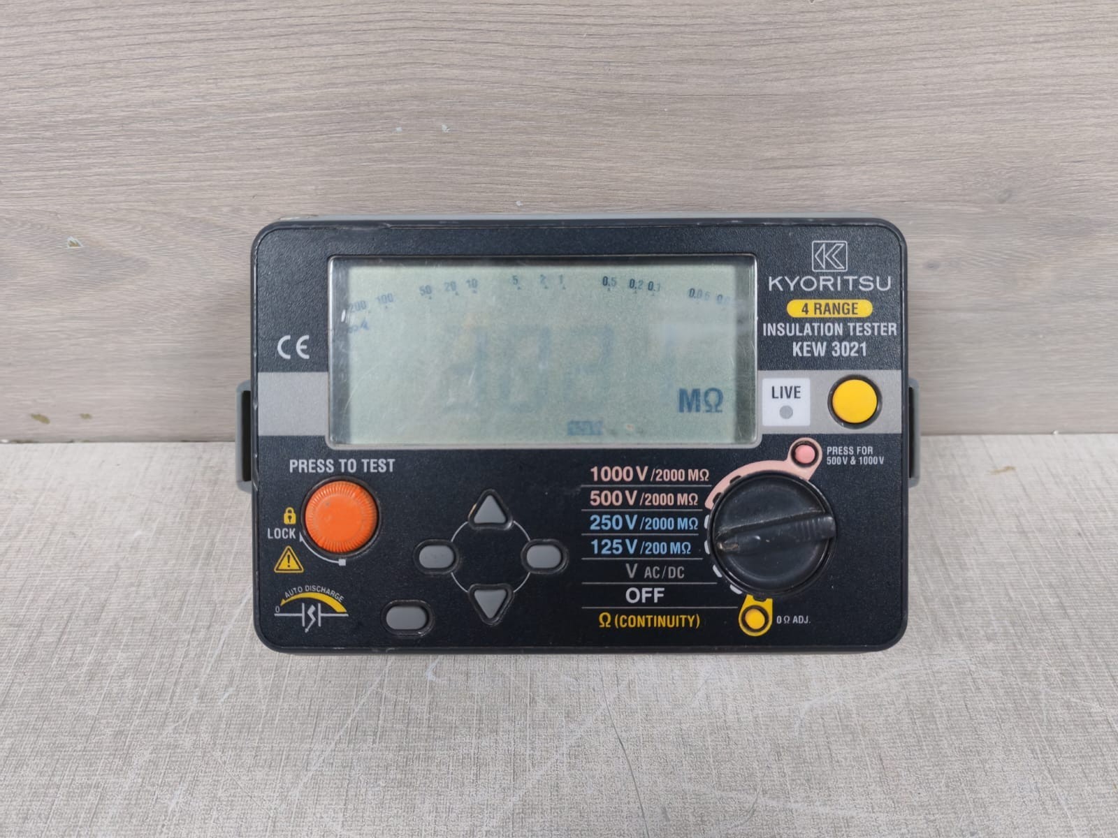 Kyoritsu KEW-3021 KYORITSU 4 RANGE KEW 3021 INSULATION TESTER 5