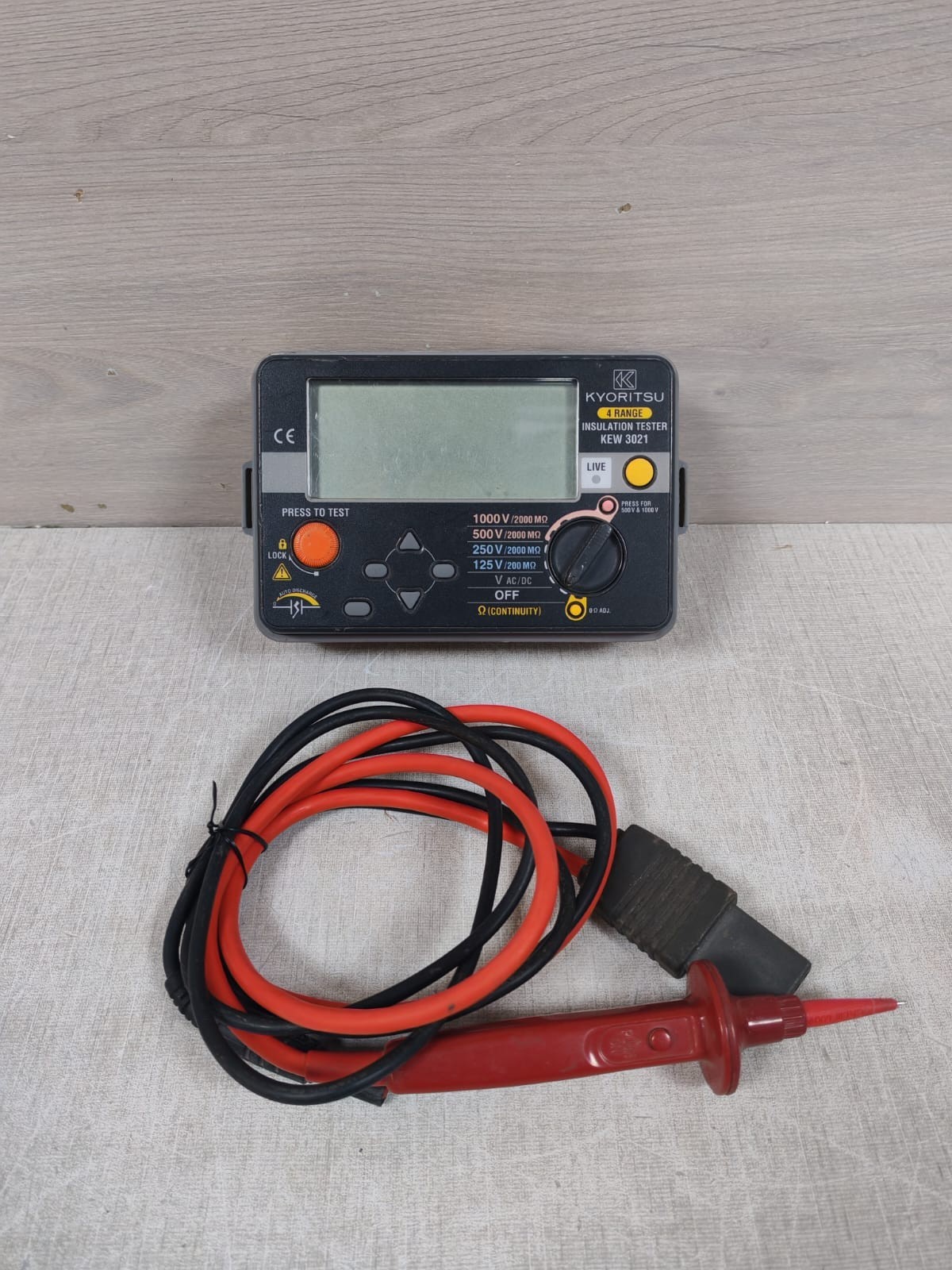 KYORITSU 4 RANGE KEW 3021 INSULATION TESTER