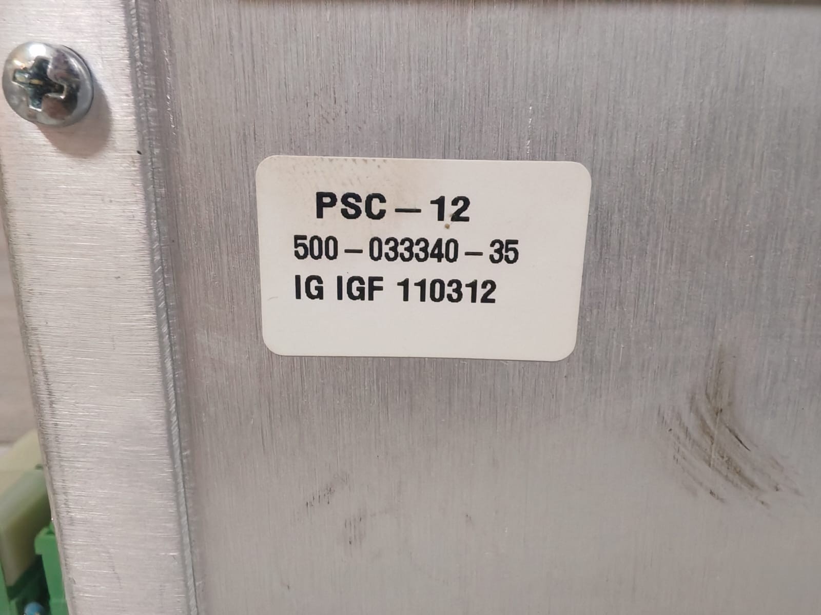 Siemens PSX-12 SIEMENS PSC/PSX-12 HIGH CURRENT POWER SUPPLY 9