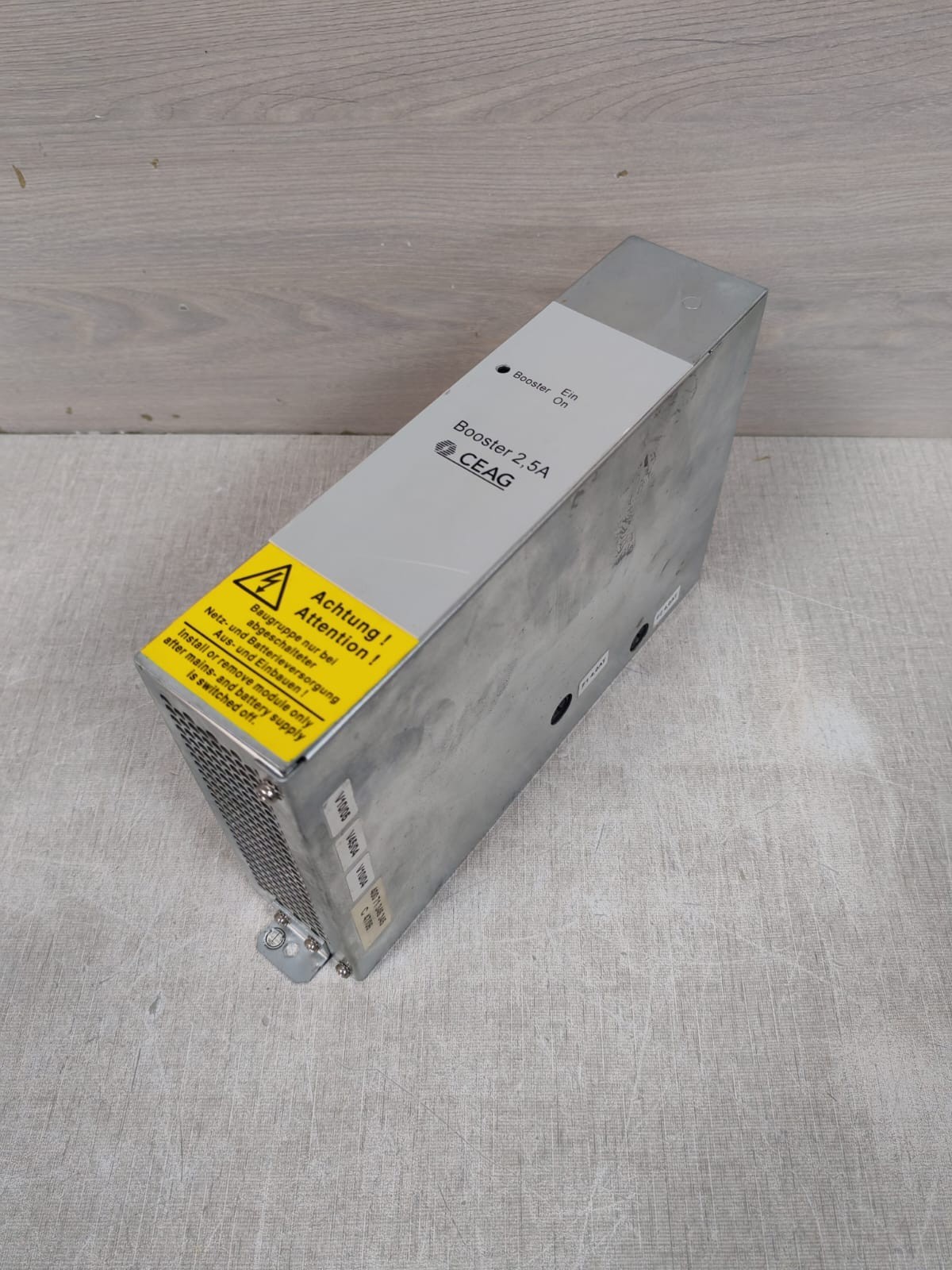 CEAG CEAG BOOSTER 2.5A CEAG BOOSTER 2.5A / 400 71 346 345 BATTERY SUPPLY 5