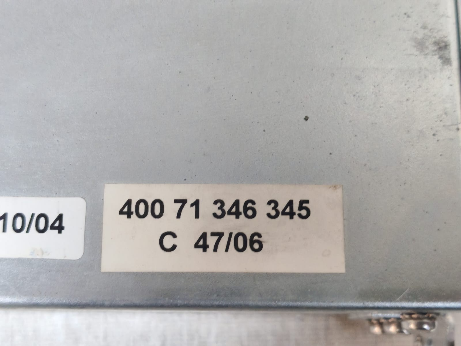 CEAG CEAG BOOSTER 2.5A CEAG BOOSTER 2.5A / 400 71 346 345 BATTERY SUPPLY 9