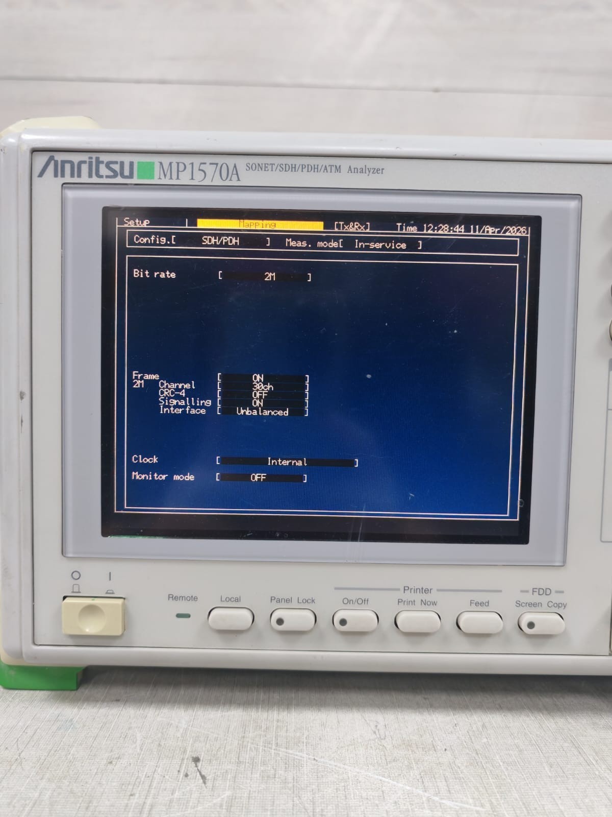 ANTRITSU MP1570A ANTRITSU MP1570A SONET/SDH/PDH/ATM ANALYZER 4