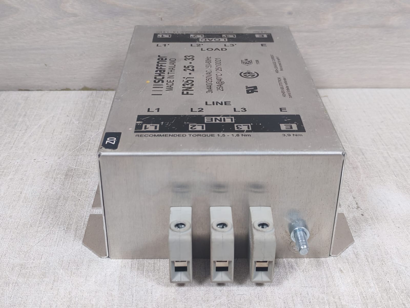 Schaffner FN351-25-33 SCHAFFNER FN351-25-33 Power Line Filter 5