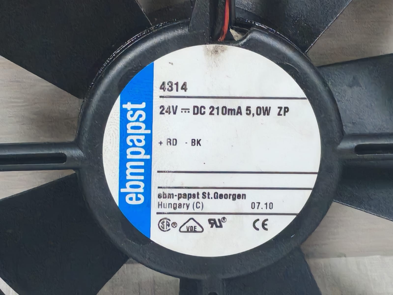 Ebmpapst 4314 EBMPAPST 4314 Axial Compact Fan 2