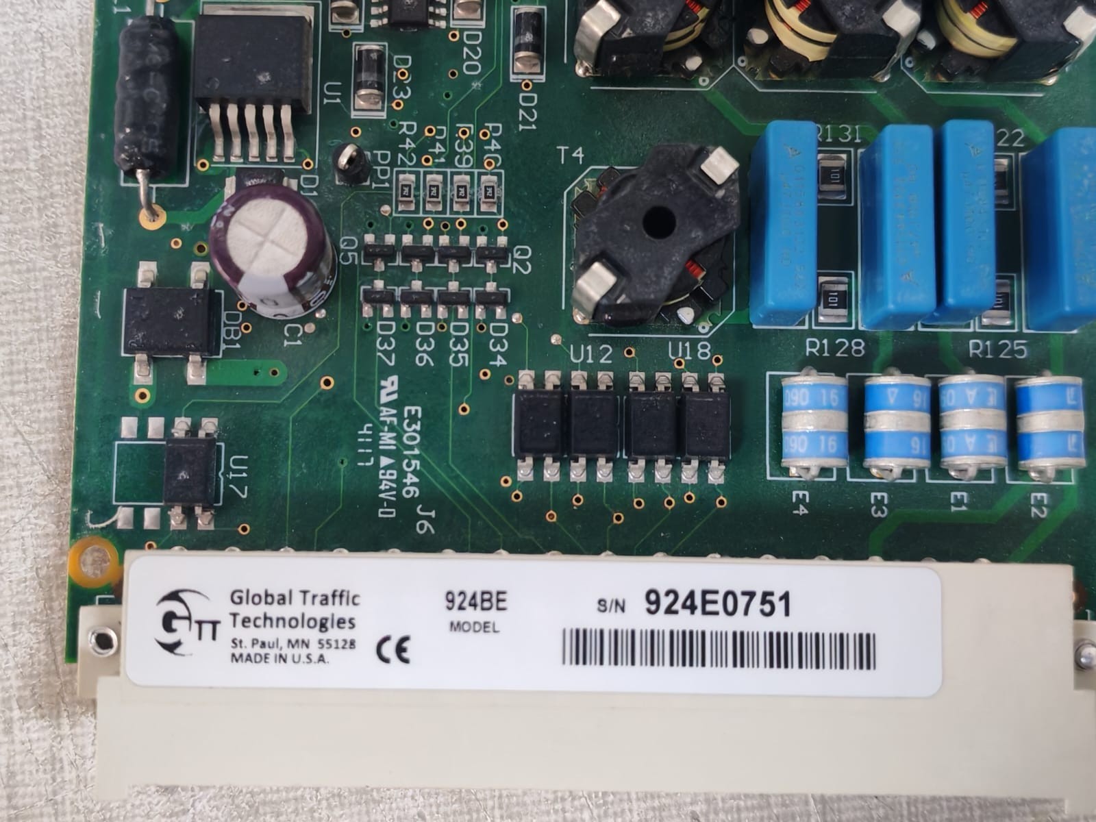 Global Traffic Technologies C924TE/924BE Global Traffic Technologies C924TE/924BE Vehicle Detector 78-8125-0042-5 Rev.G 7