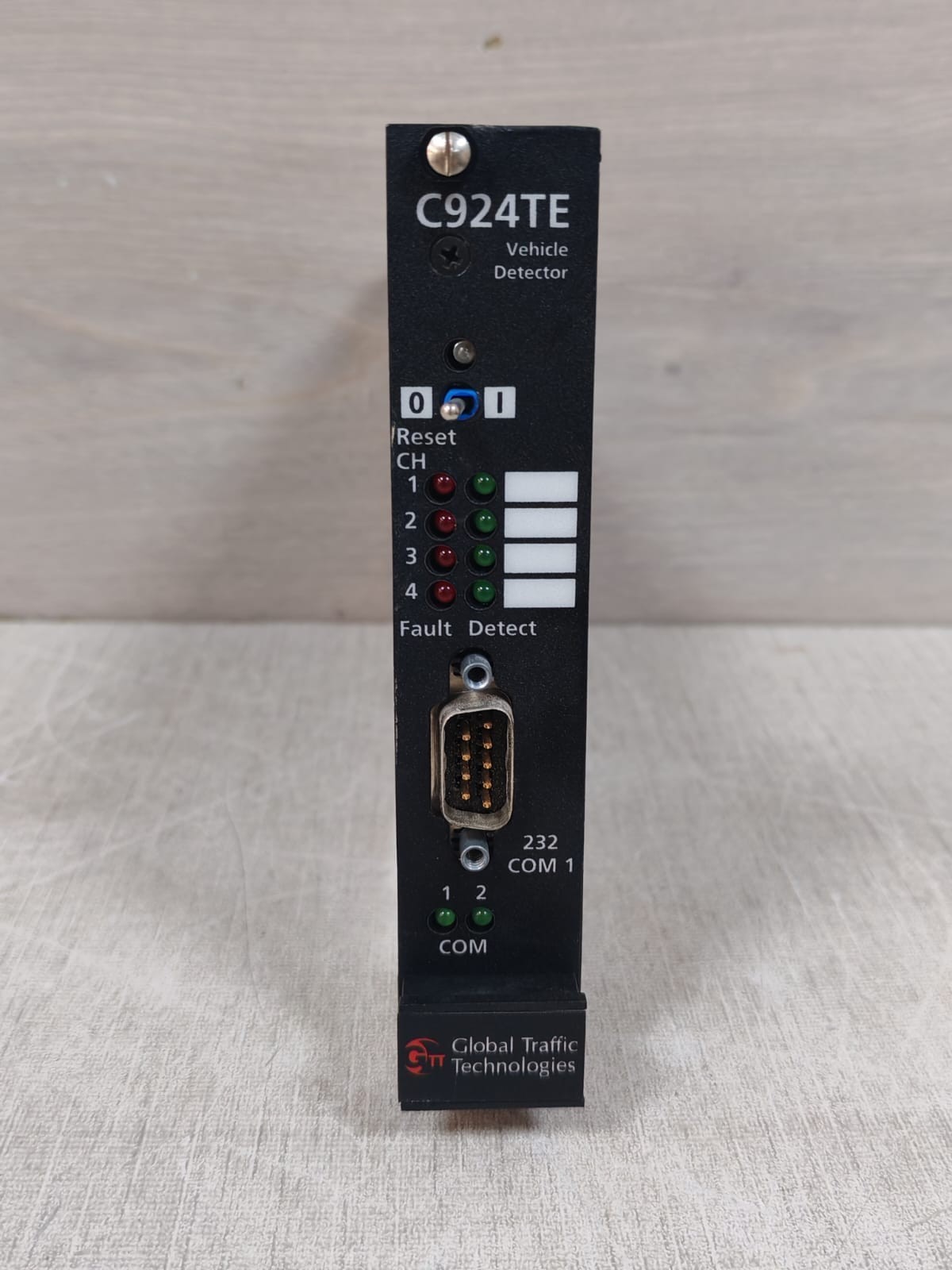 Global Traffic Technologies C924TE/924BE Vehicle Detector 78-8125-0042-5 Rev.G