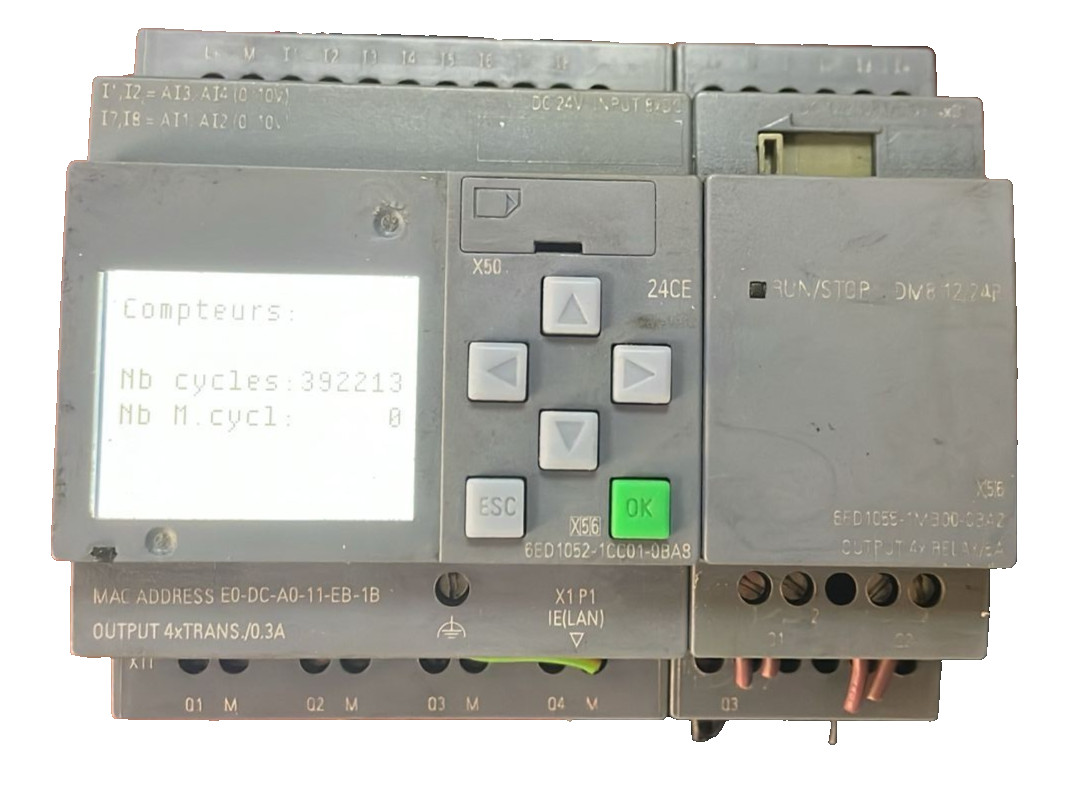 Siemens SED1055-1MB00-0BA2 SIEMENS 6ED1052-1CC01-0B08 / SED1055-1MB00-0BA2 EXPANSION MODULE 3
