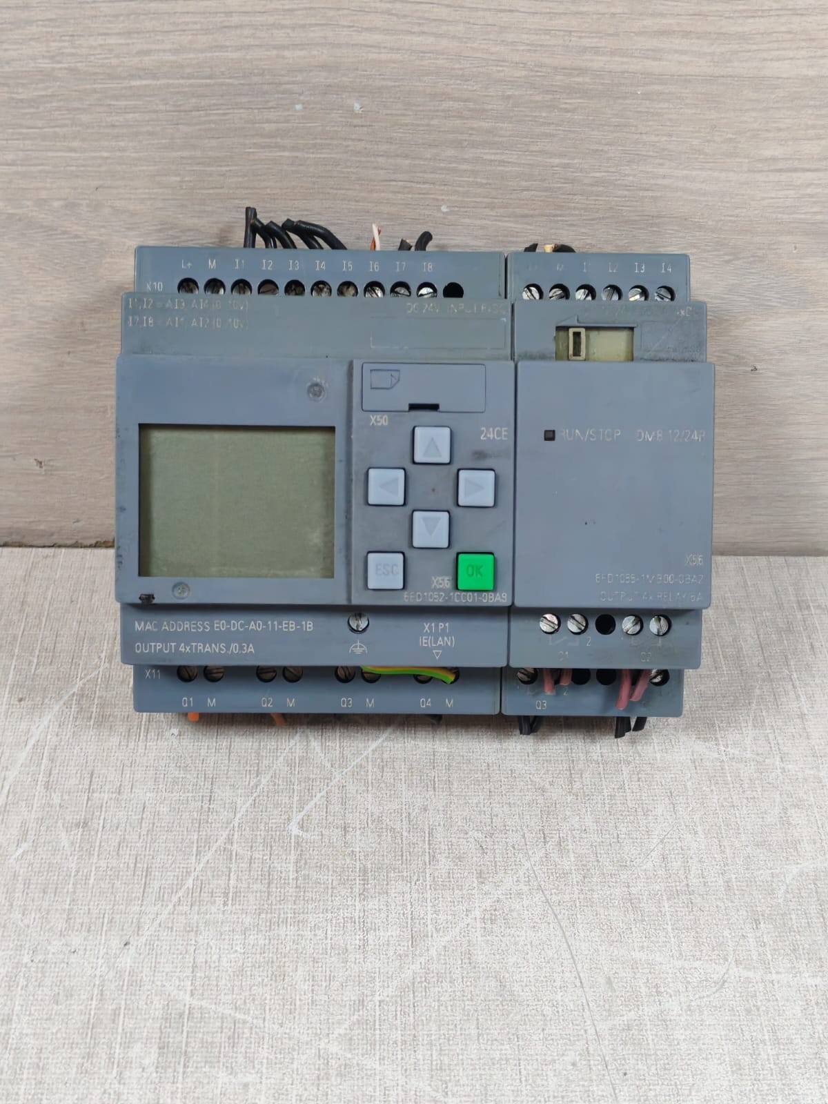 Siemens SED1055-1MB00-0BA2 SIEMENS 6ED1052-1CC01-0B08 / SED1055-1MB00-0BA2 EXPANSION MODULE 4