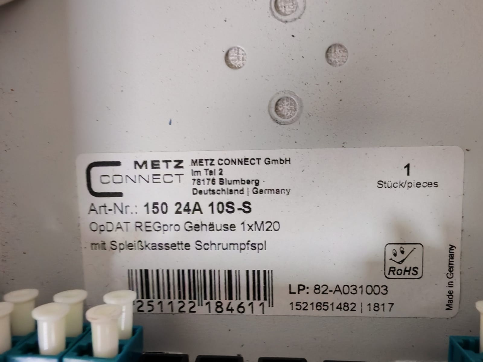 Metz Connect 150 24A 10S-S Metz Connect 150 24A 10S-S Housing 3