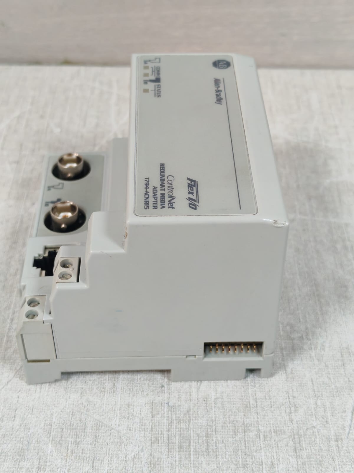Allen-Bradley 96463071 SER.C F/W REV 4.3 ALLEN BRADLEY 1794-ACNR15 96463071 CONTROLNET REDUNDANT ADAPTER- W/O ORIG.BOX 9