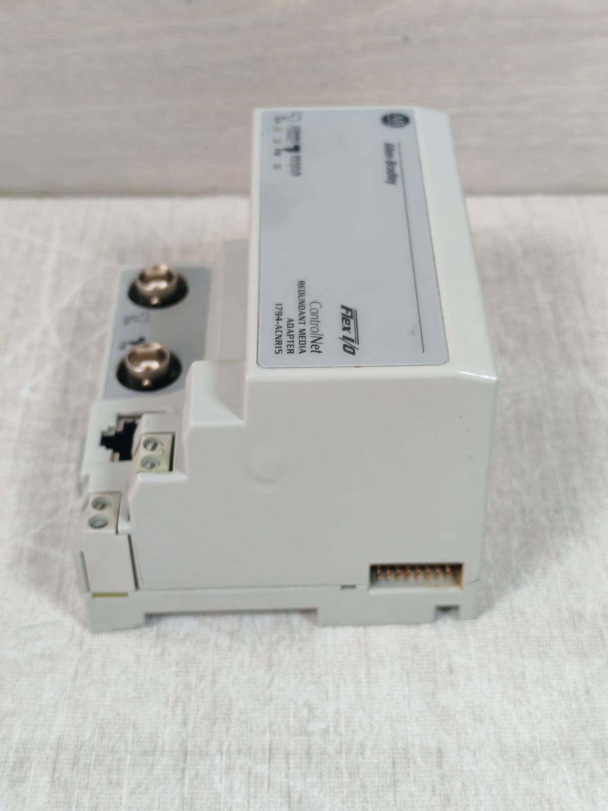 Rockwell Automation 1794-ACNR15 ALLEN BRADLEY 1794-ACNR15 PN-32317 CONTROLNET REDUNDANT ADAPTER- W/O ORIG.BOX 9