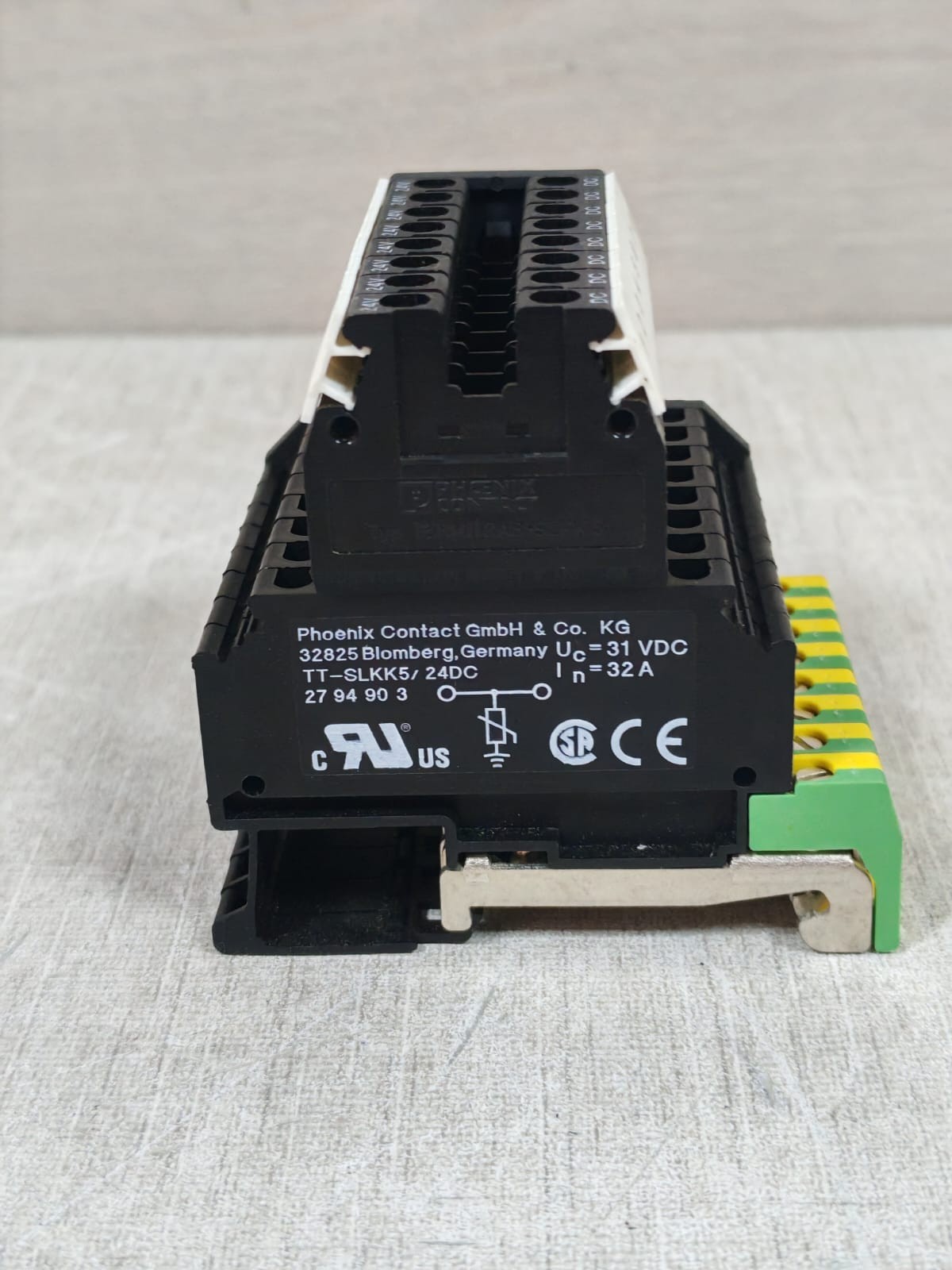 Phoenix Contact TT-SLKK5 PHOENIX CONTACT TT-SLKK5 MODULAR TERMINAL BLOCK 24DC 5