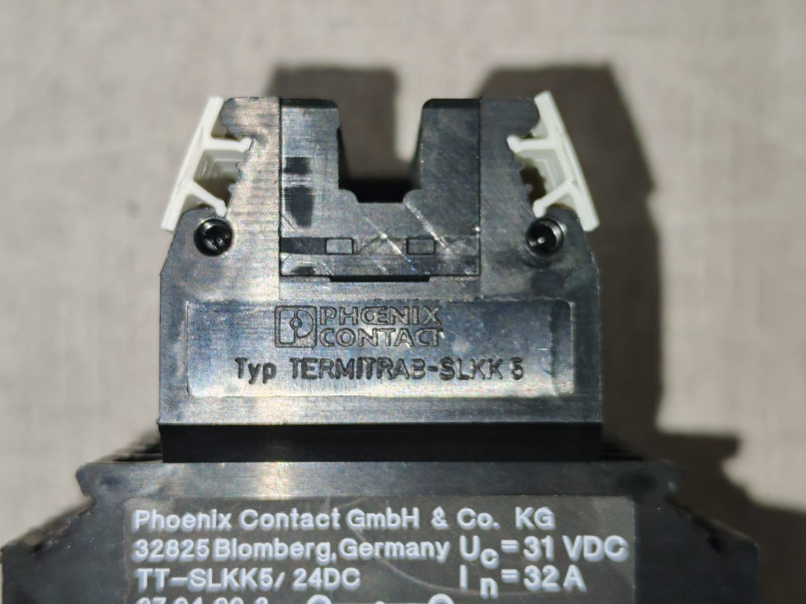 Phoenix Contact TT-SLKK5 PHOENIX CONTACT TT-SLKK5 MODULAR TERMINAL BLOCK 24DC 7