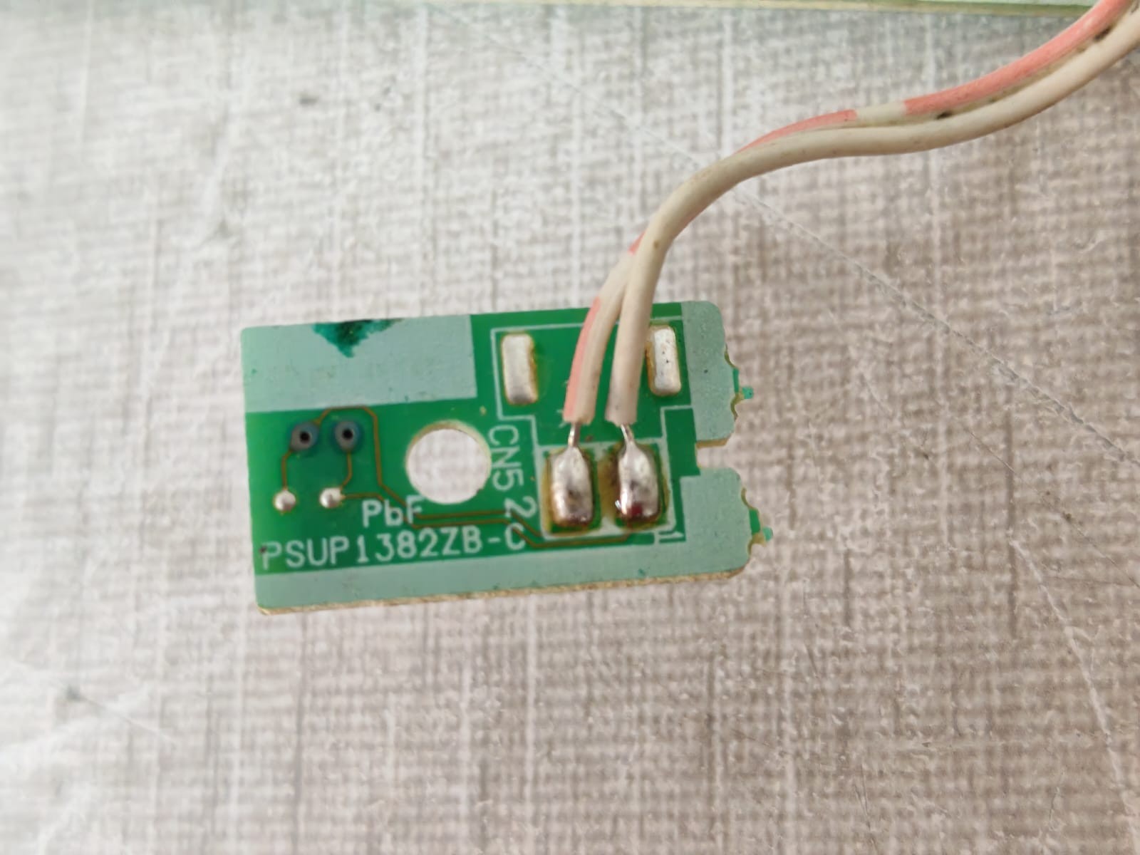 UNKNOWN PSUP1382ZB PSUP1382ZB- A / CMKM-C2X PRINTED CIRCUIT BOARD 10