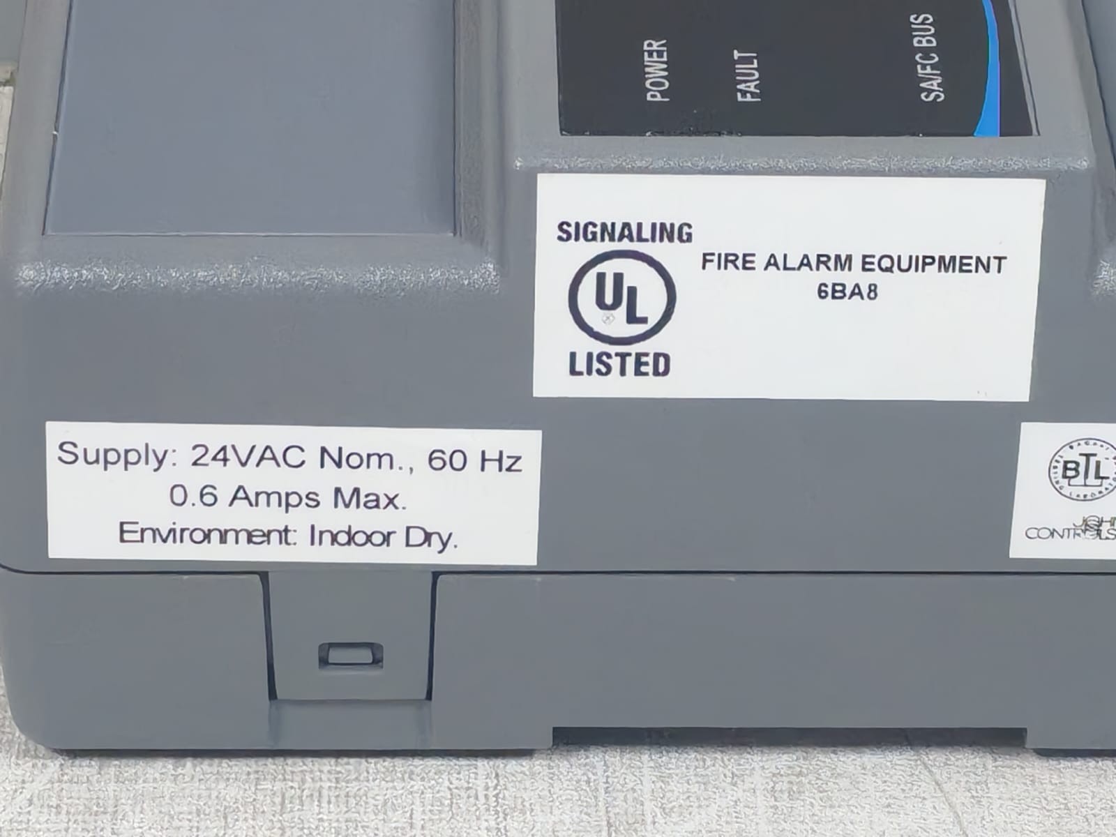 Johnson Controls MS-IOM1710-0U Johnson Controls MS-IOM1710-0U Input Module With 4 Binary Inputs 5