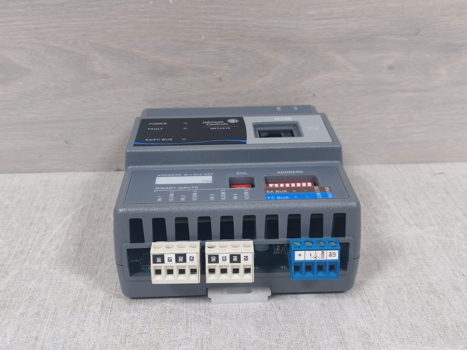 Johnson Controls MS-IOM1710-0U Johnson Controls MS-IOM1710-0U Input Module With 4 Binary Inputs 8