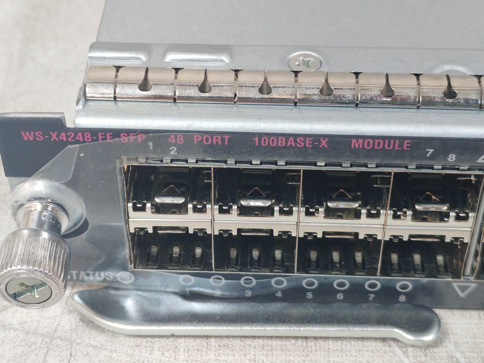 Cisco WS-X4248-FE-SFP Cisco WS-X4248-FE-SFP 48 PORT 100 BASE-X Module 2