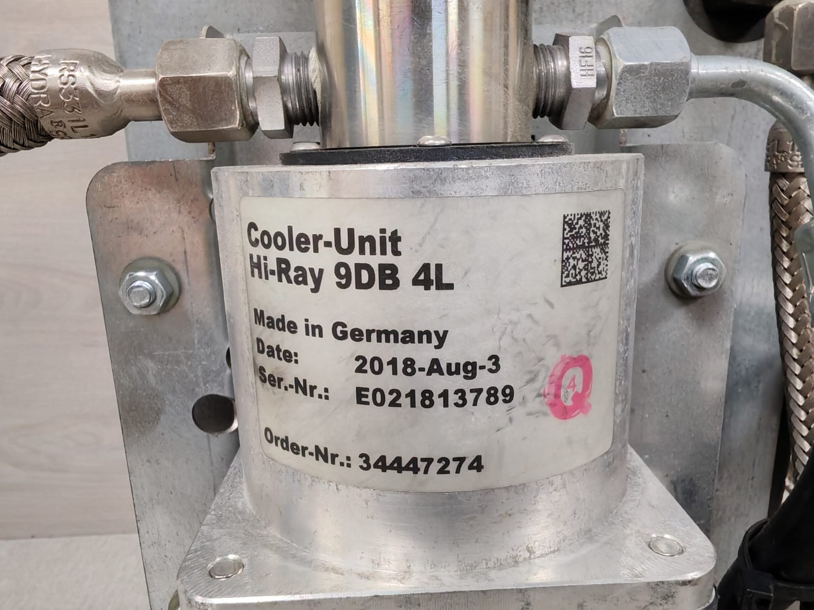 HEIMMAN SMITHS 34447274 HEIMMAN SMITHS HI-RAY 9DB 4L COOLER UNIT 34447274 2