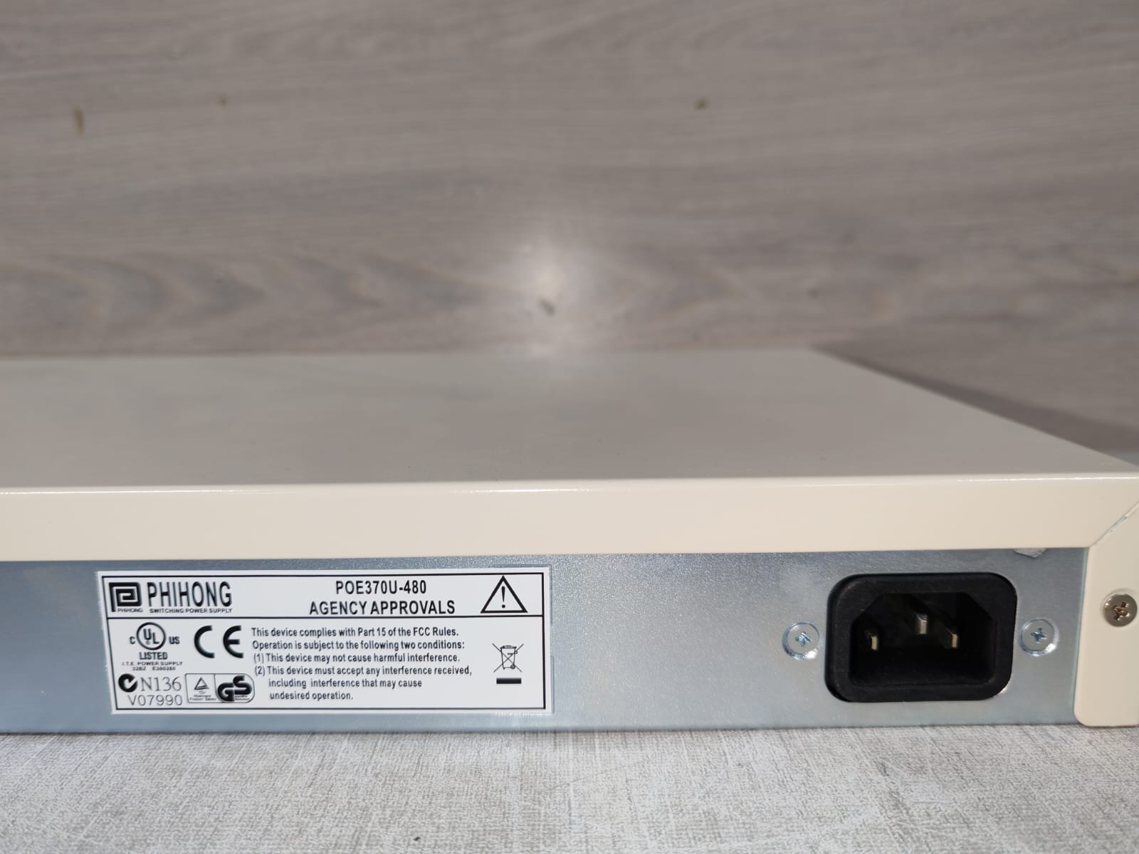 Axis POE370U-480-8A-R Axis Communication POE370U-480-8A-R Midspan 8 Port Ethernet Switch 6