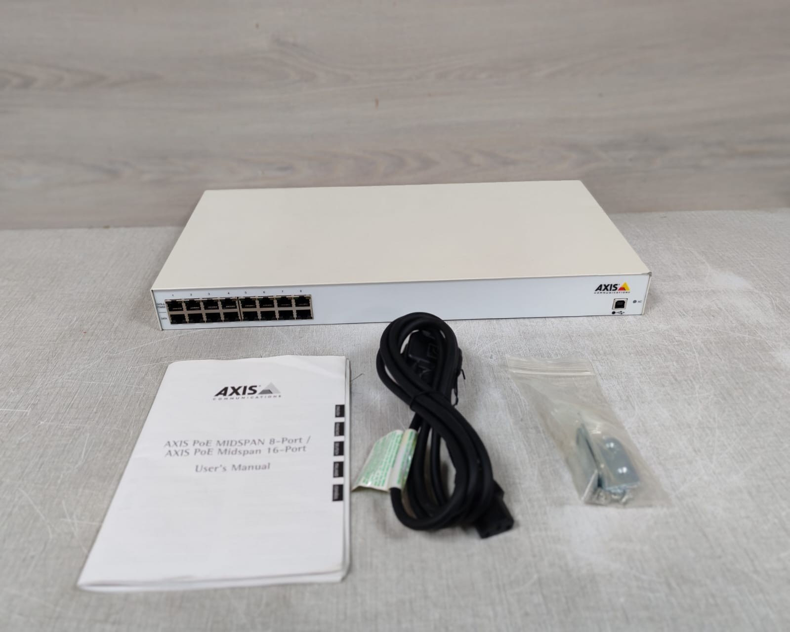 Axis Communication POE370U-480-8A-R Midspan 8 Port Ethernet Switch