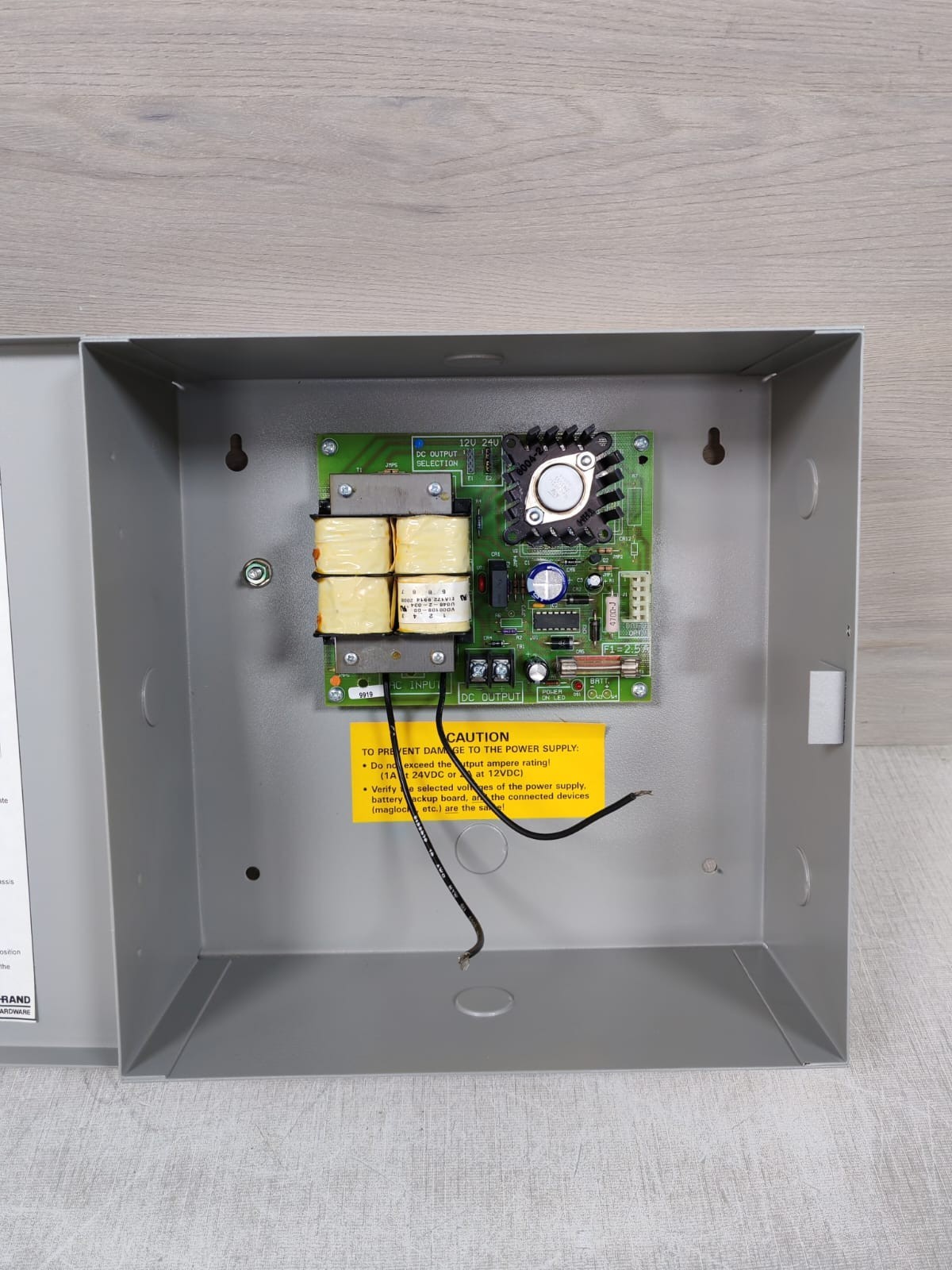 VON DUPRIN PS861 VON DUPRIN PS861 CLASS 2 POWER SUPPLY 8