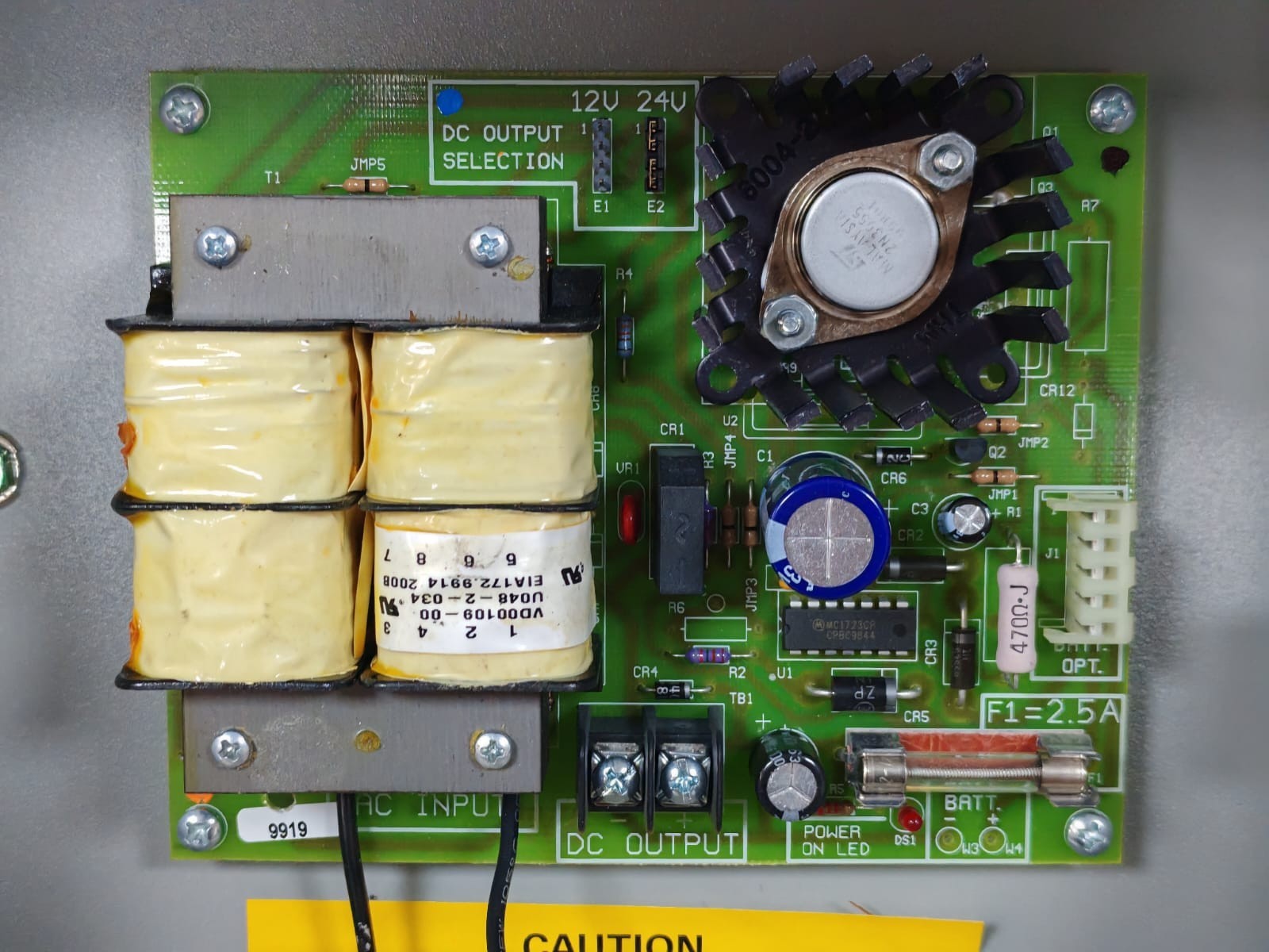 VON DUPRIN PS861 VON DUPRIN PS861 CLASS 2 POWER SUPPLY 9