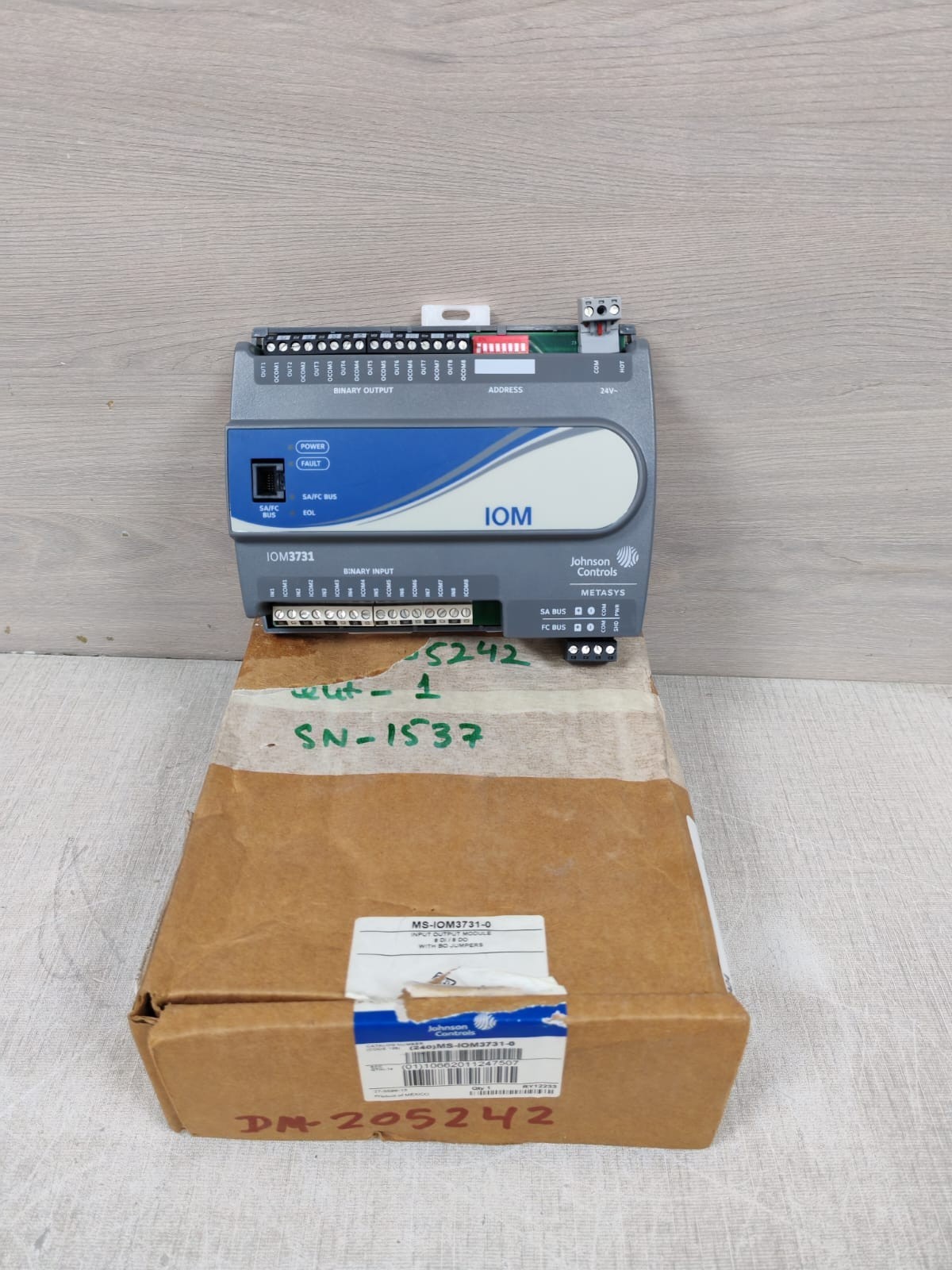 Johnson Controls MS-IOM3731-0 Input/output Expansion Module