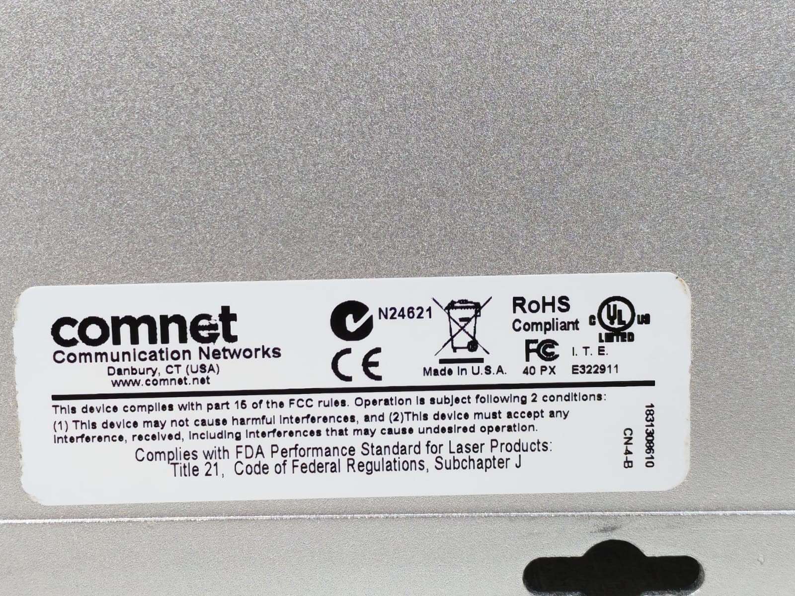 Comnet FVR812 COMNET FVR812(M) 8-Channel Digital Video Receiver 4